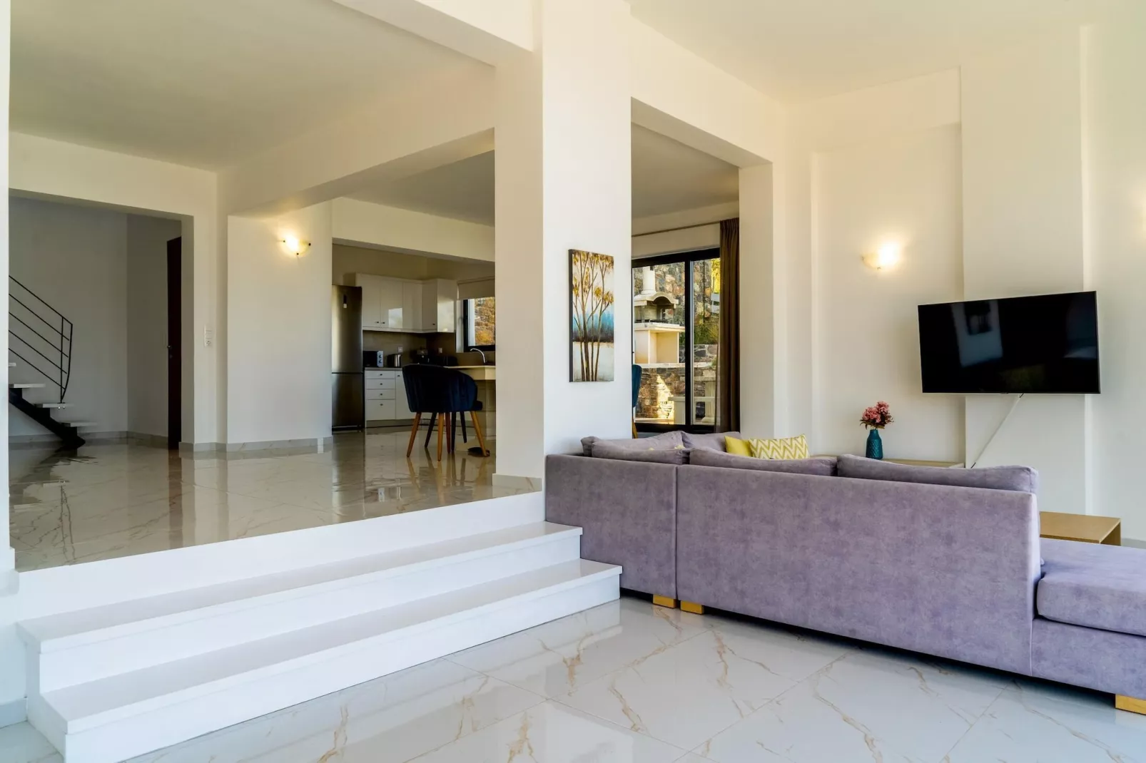 Joy of the Sky villa-Woonkamer