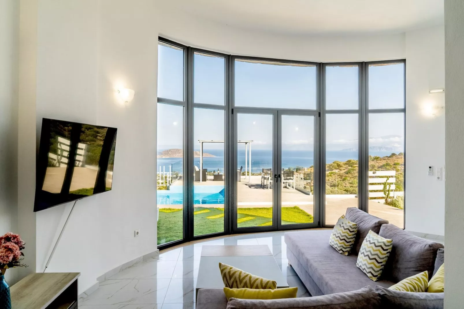 Joy of the Sky villa-Woonkamer