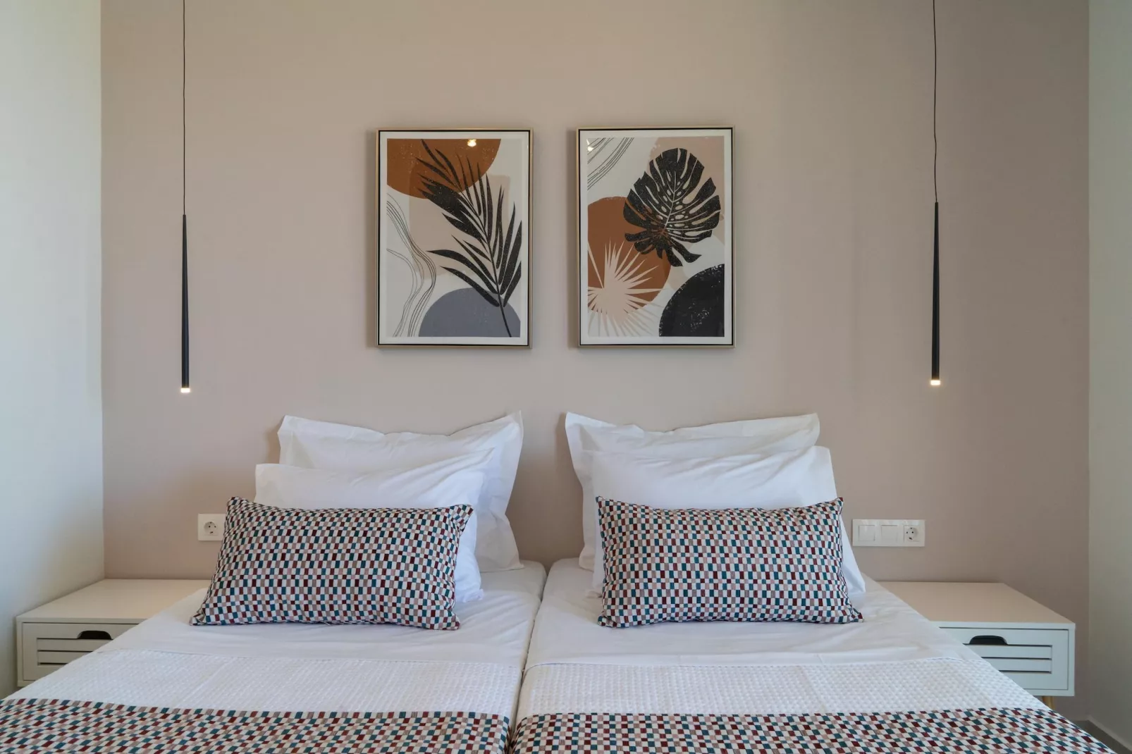 Athel Panoramic view Villas Athina-Slaapkamer