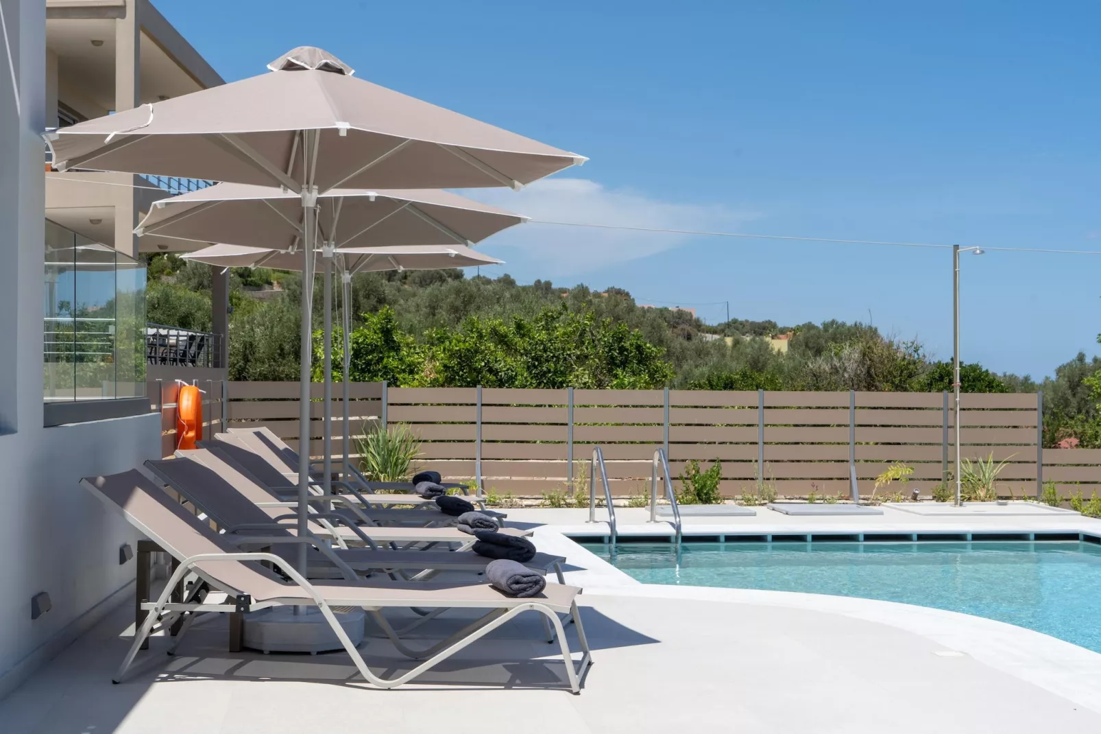 Athel Panoramic view Villas Stavros-Zwembad