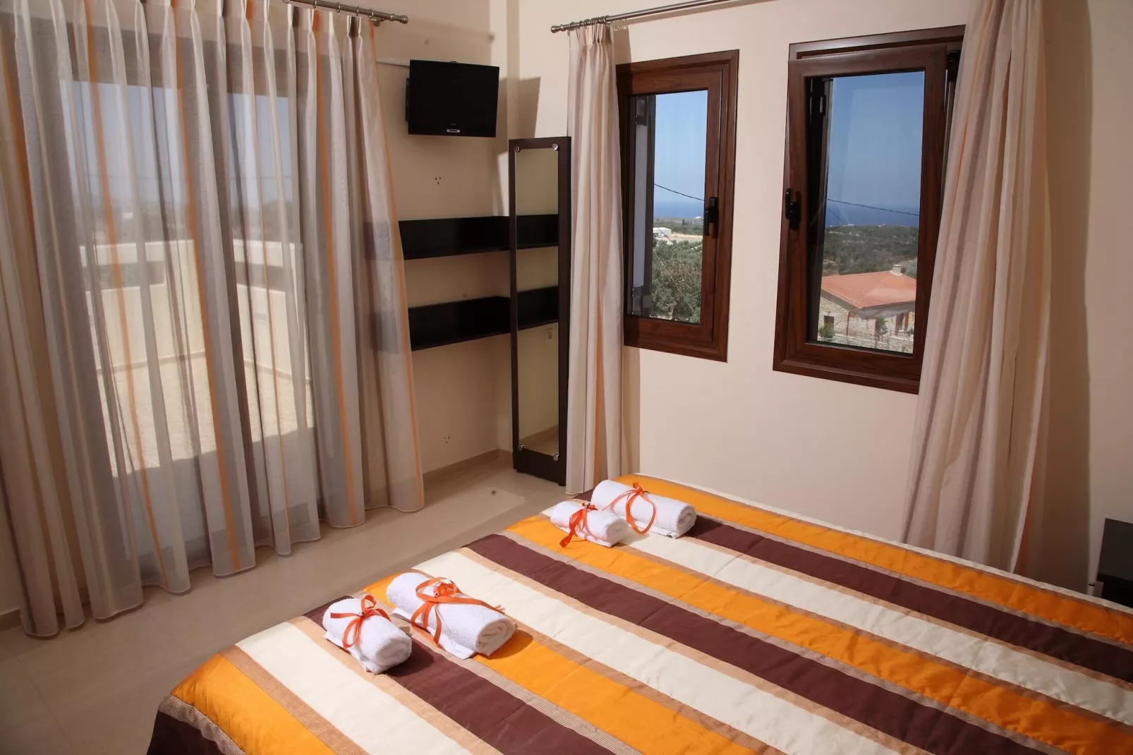 Agnanti Despoina villa with private pool-Slaapkamer