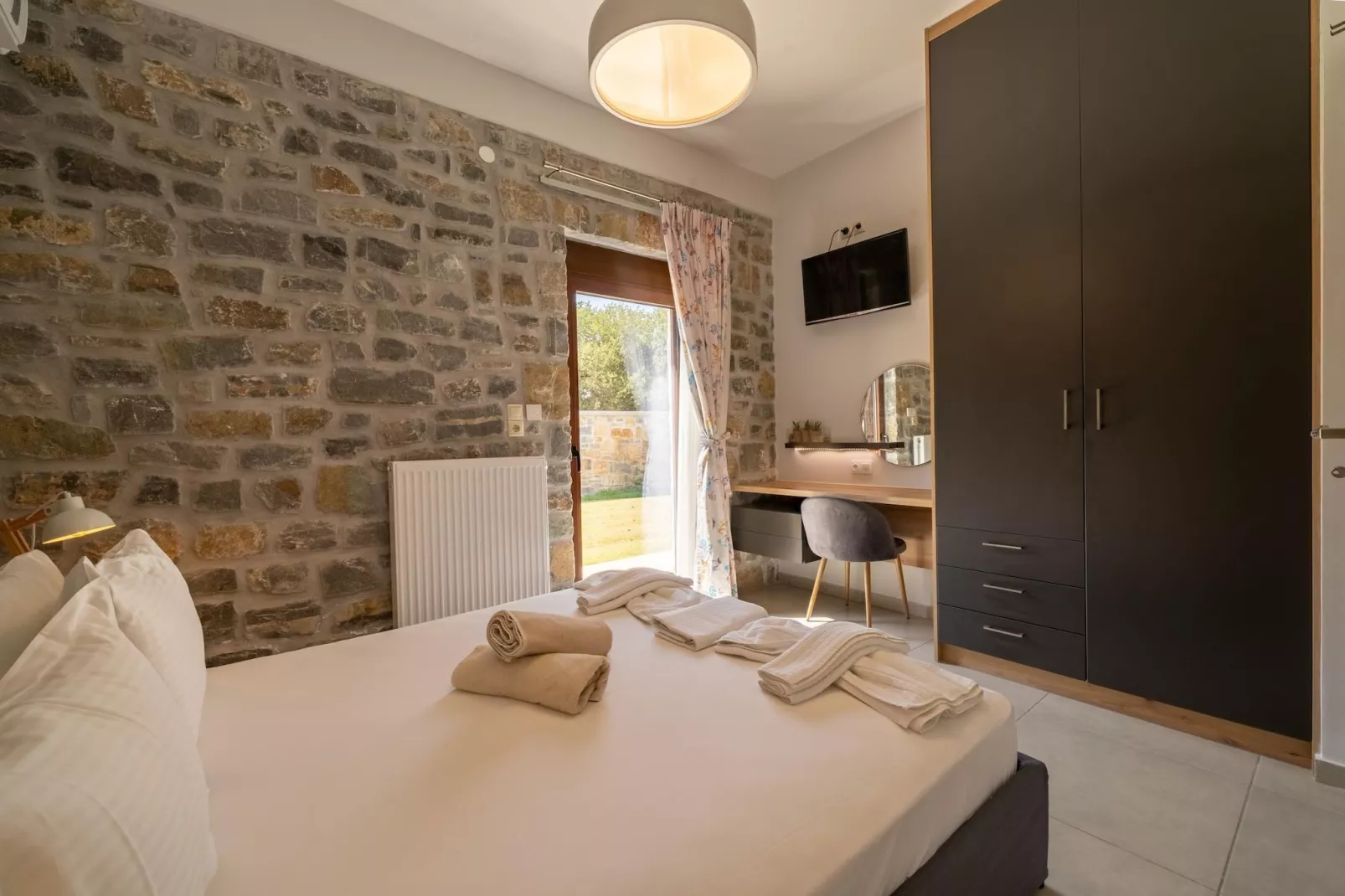 Villa Liatiko with private pool-Slaapkamer