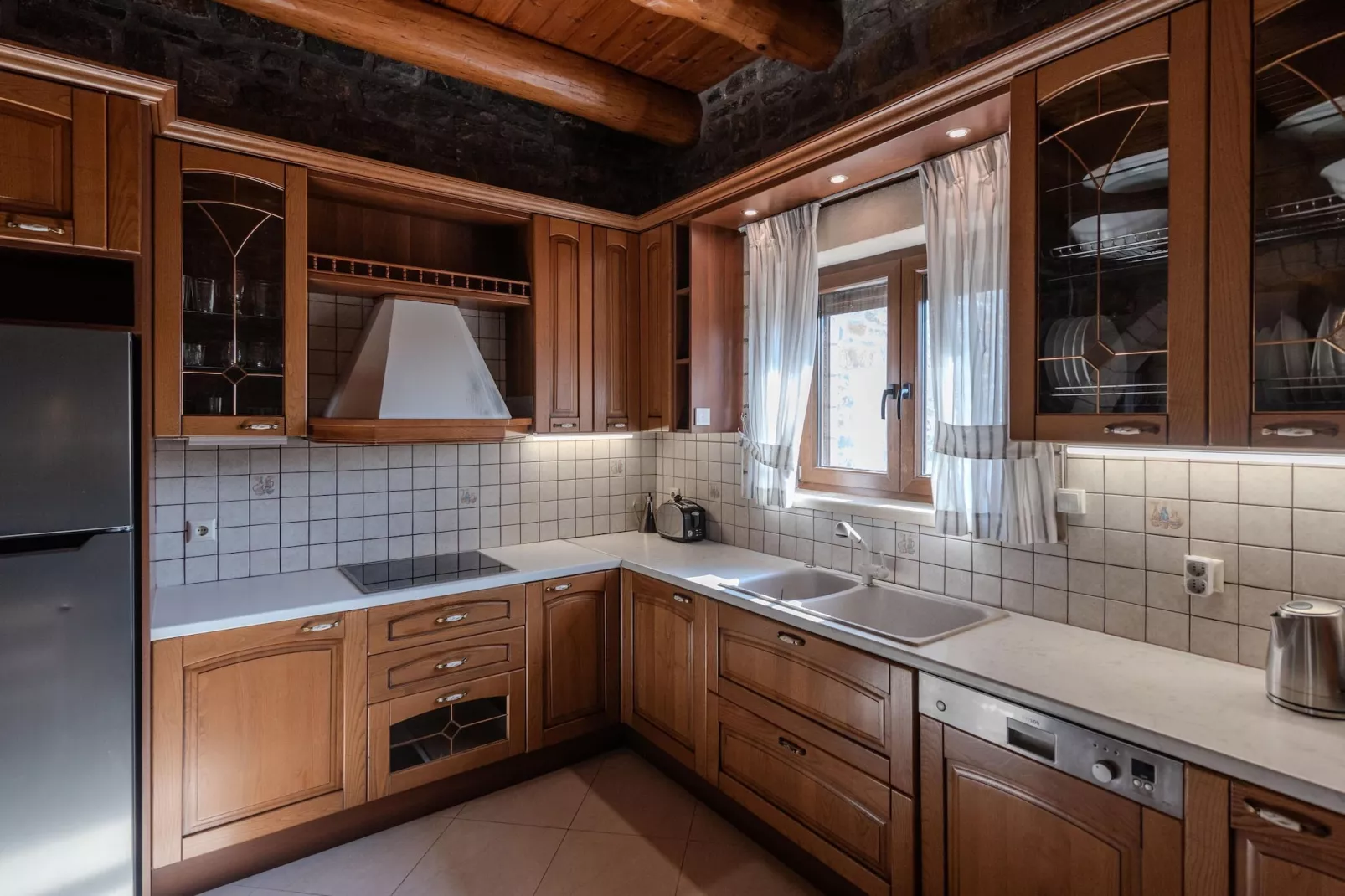 Villa Vilana with private pool-Keuken
