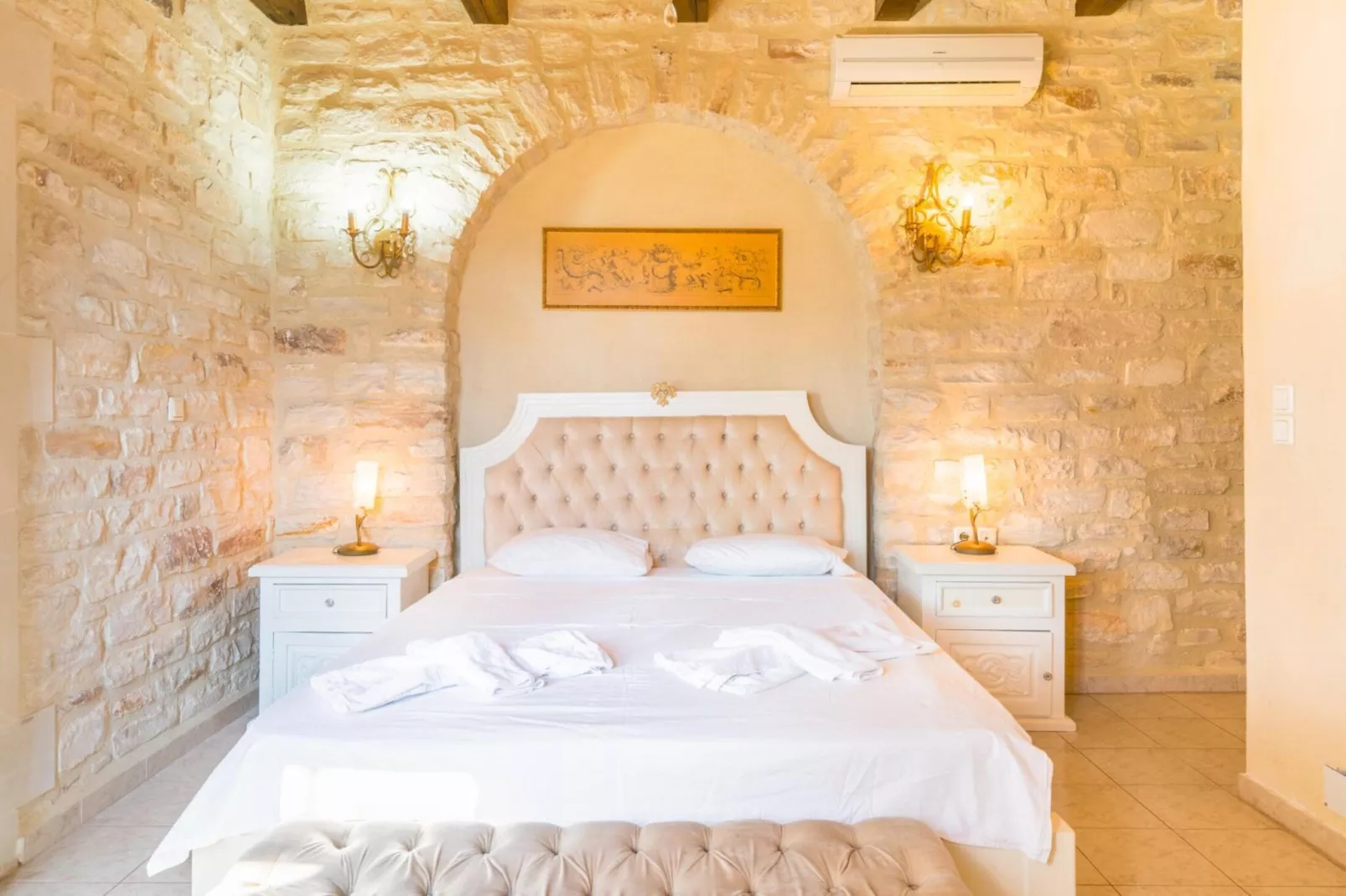 Villa Marcos Chara in Asteri-Slaapkamer