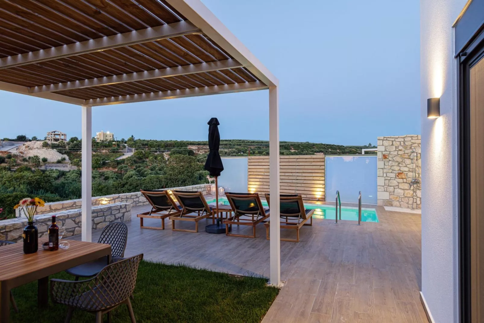 Luxury Villa Verde-Zwembad
