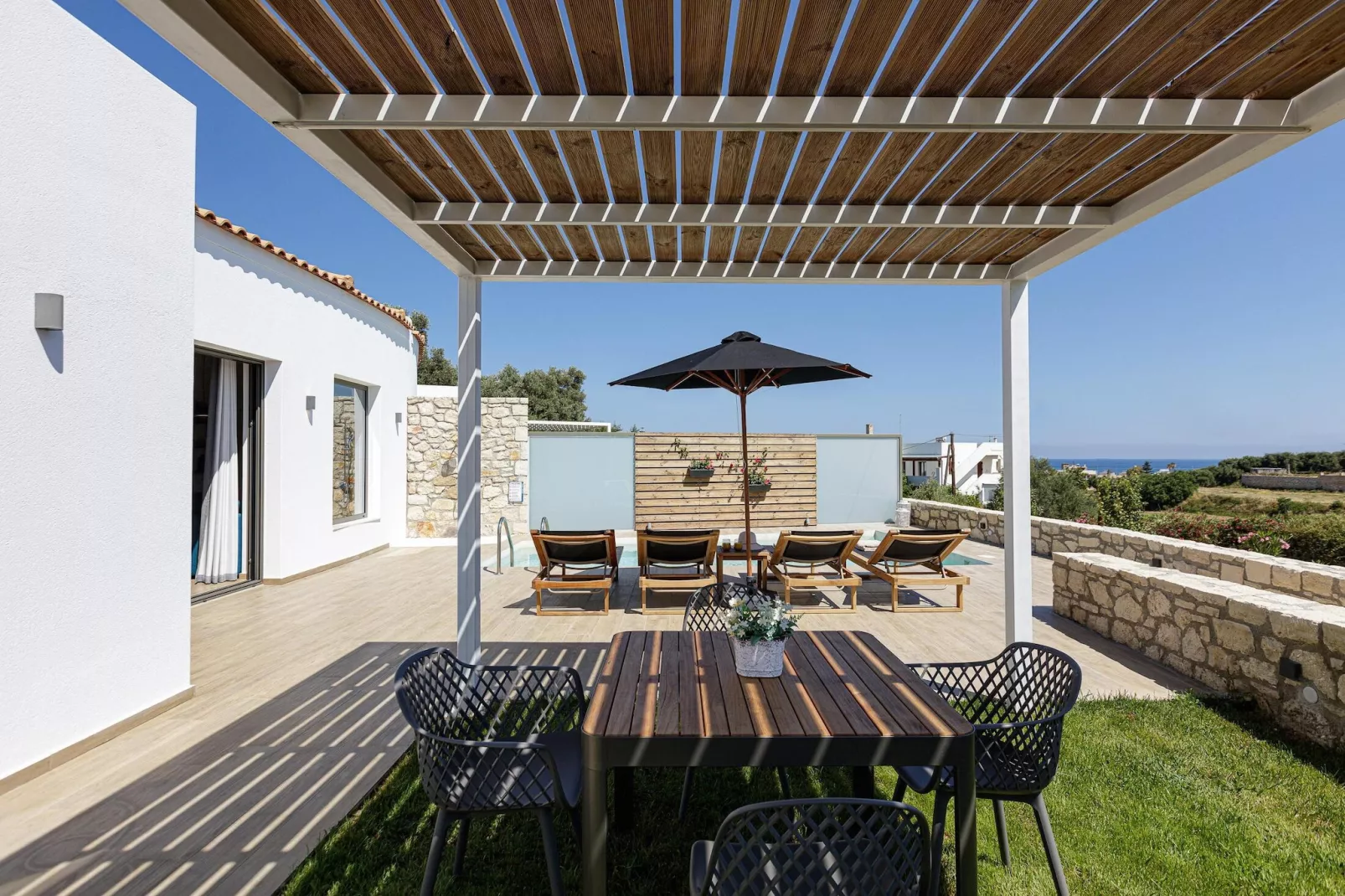 Eveland Accessible Villa 1-Terrasbalkon