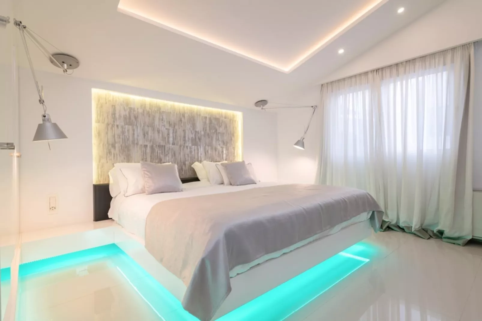 Luxury Villa Cavo Mare Meltemi with pool & jacuzzi-Slaapkamer