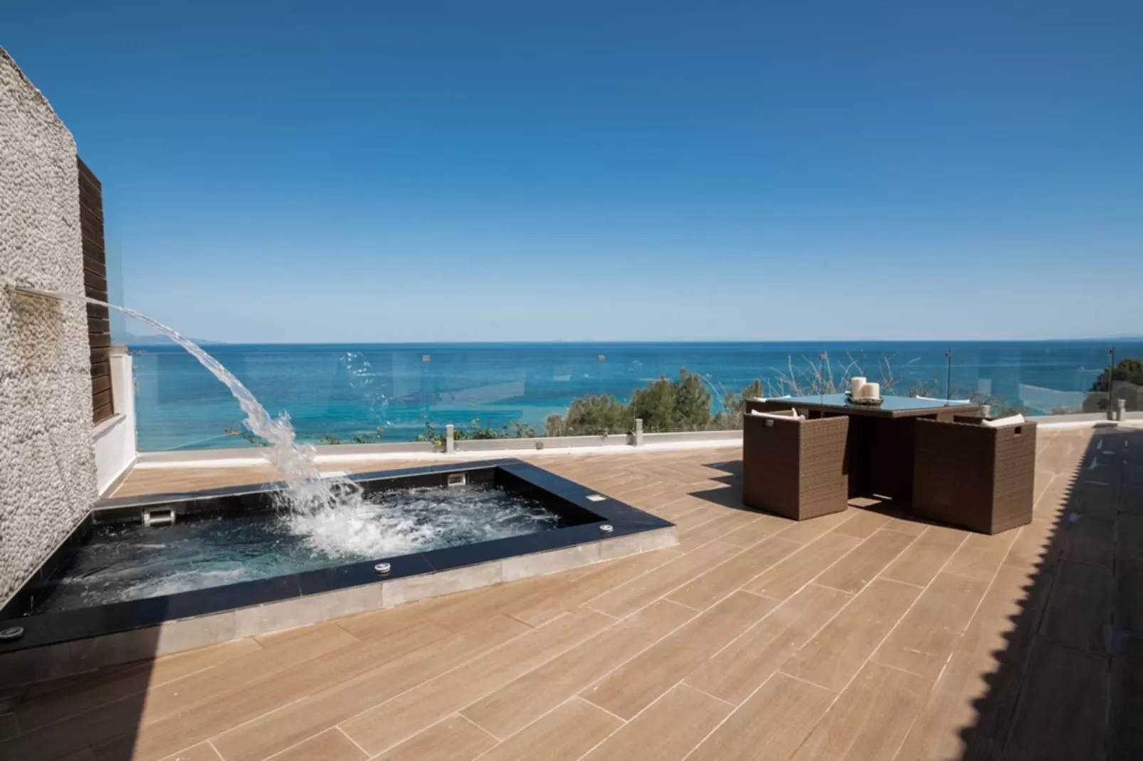 Luxury Villa Cavo Mare Meltemi with pool & jacuzzi-Faciliteiten