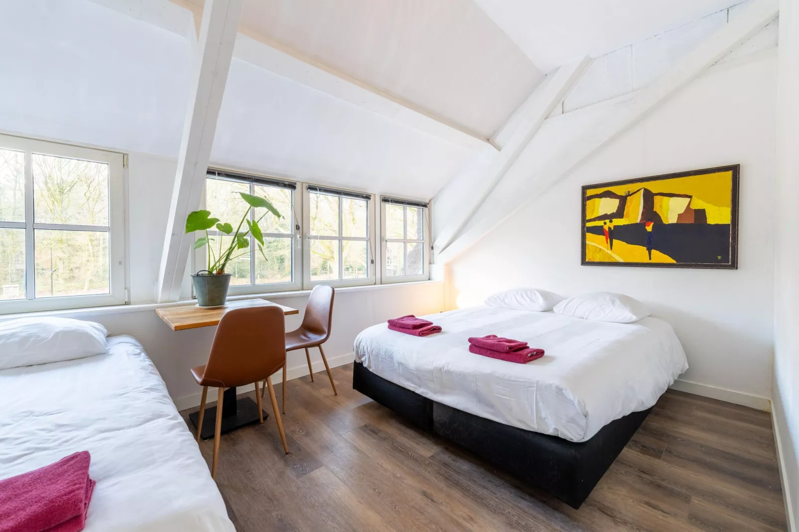 Landhuis Hezenes-Slaapkamer