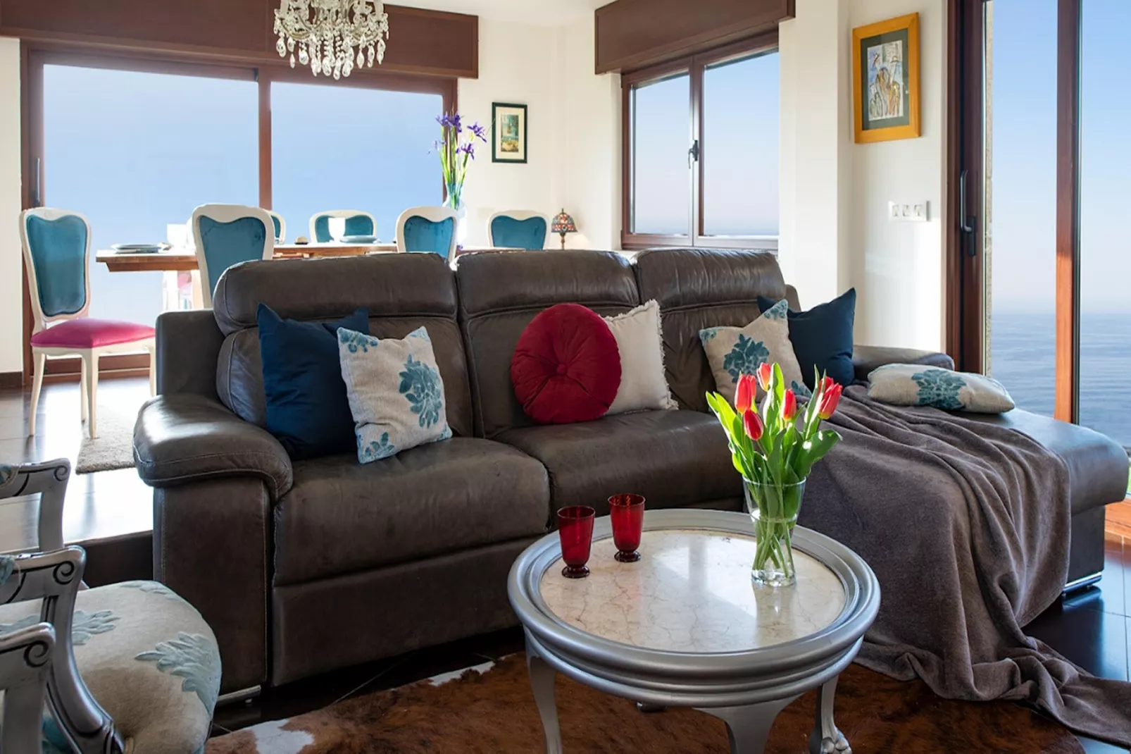 Villa Carolina - Luxury Singular-Woonkamer