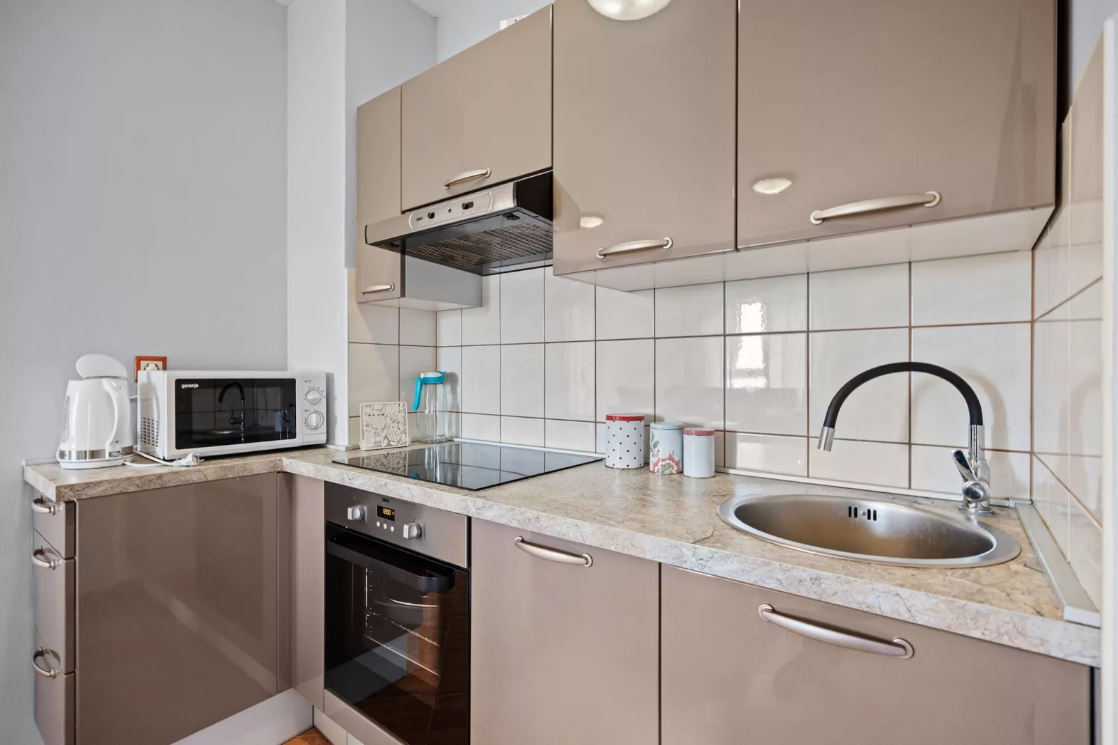 Apartments Neda - Apartment Smilje with Sea View-Keuken