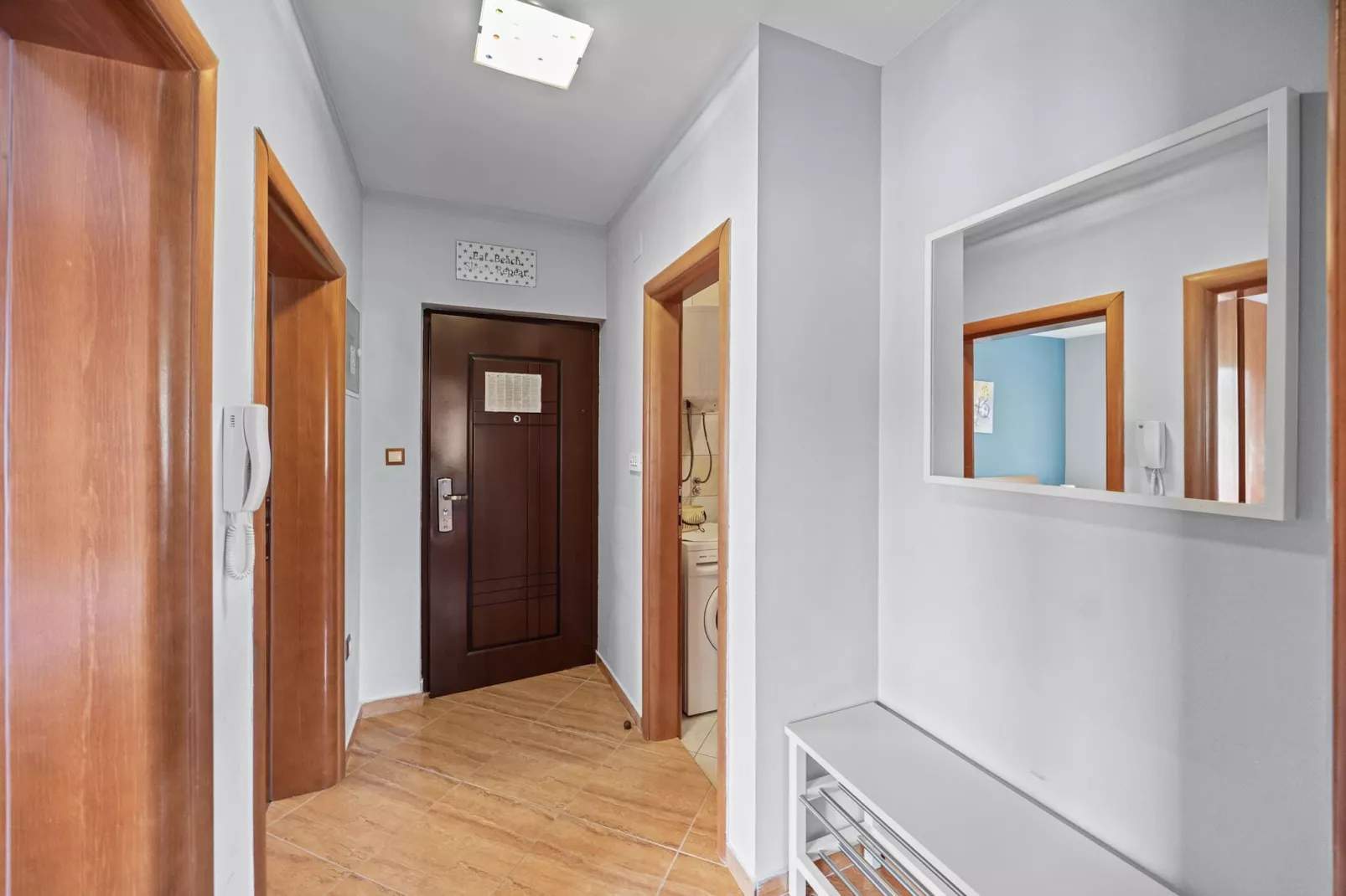 Apartments Neda - Apartment Smilje with Sea View-Overloop