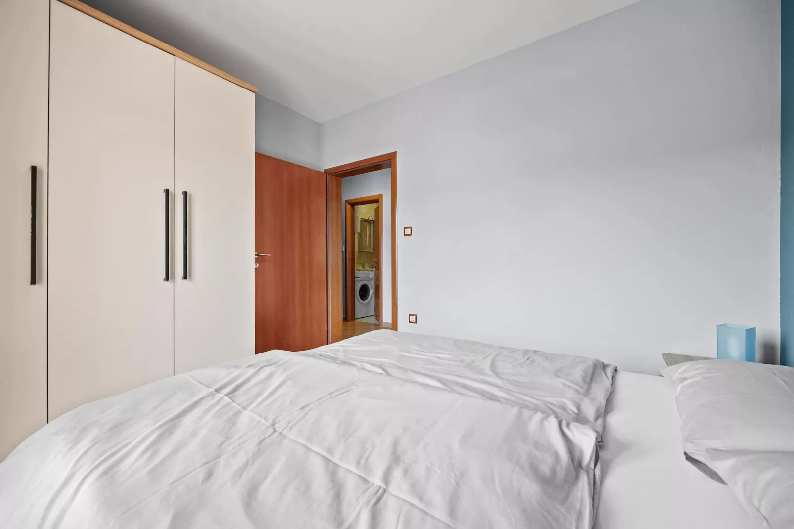 Apartments Neda - Apartment Smilje with Sea View-Slaapkamer