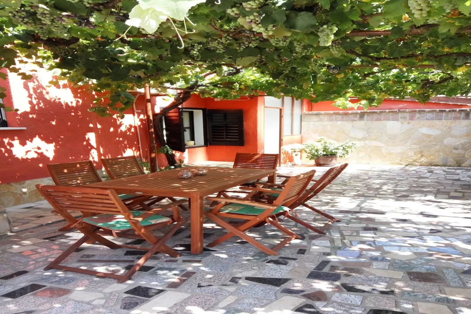 Holiday Home Sabina - Private Pool, BBQ Area-Terrasbalkon