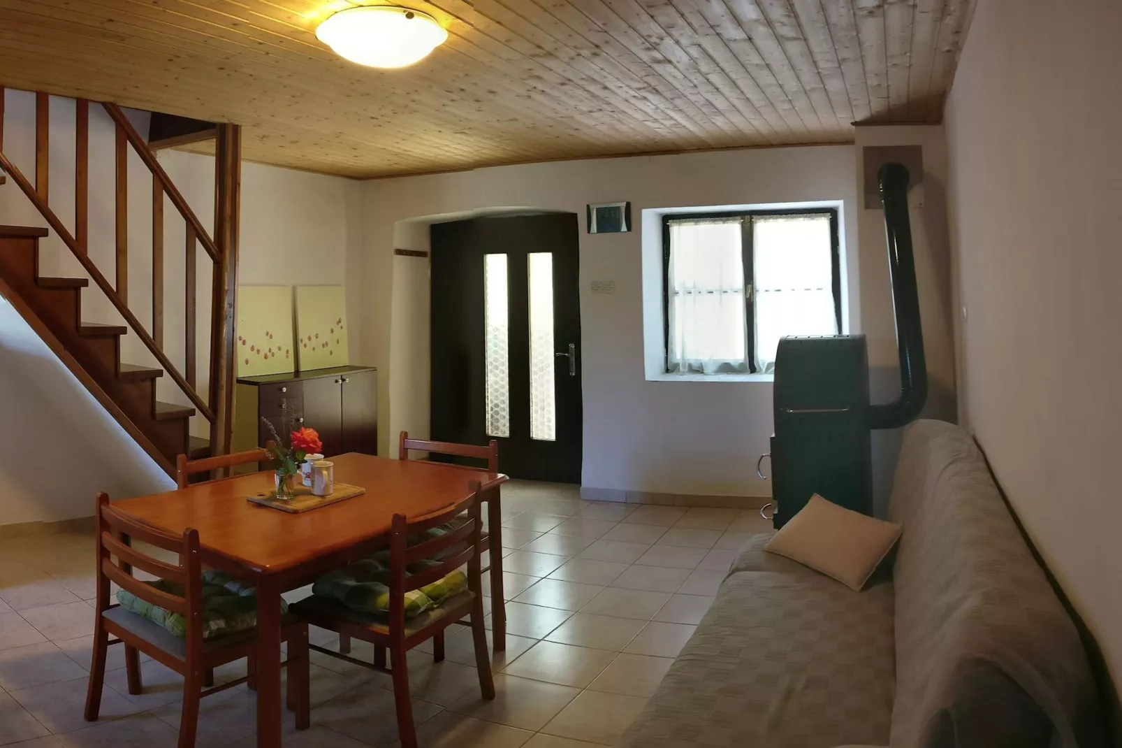 Holiday Home Sabina - Private Pool, BBQ Area-Woonkamer