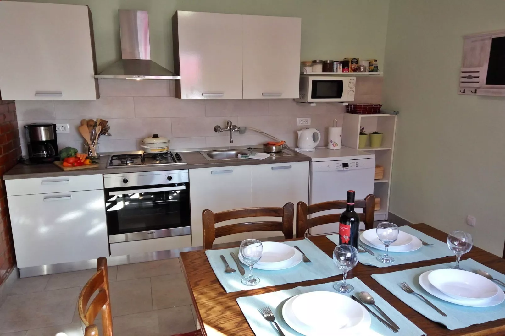 Holiday Home Sabina - Private Pool, BBQ Area-Keuken