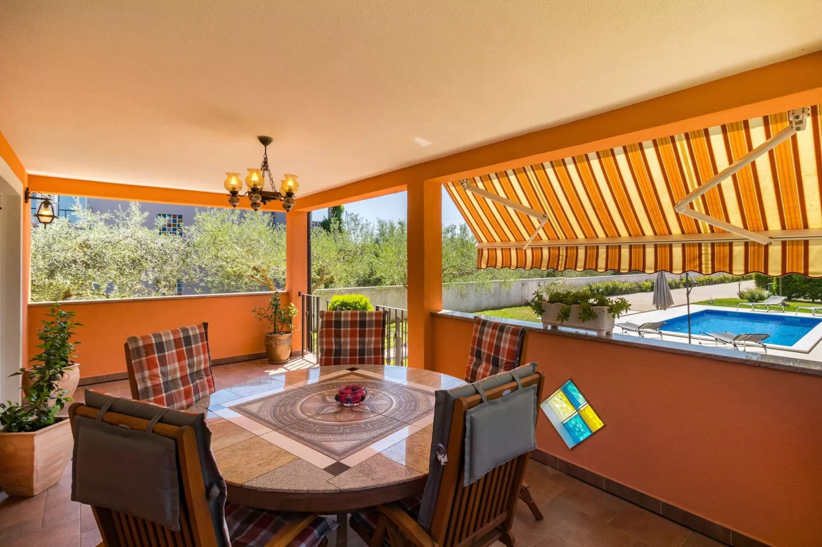 Holiday Home Dolinka with Private Pool-Terras