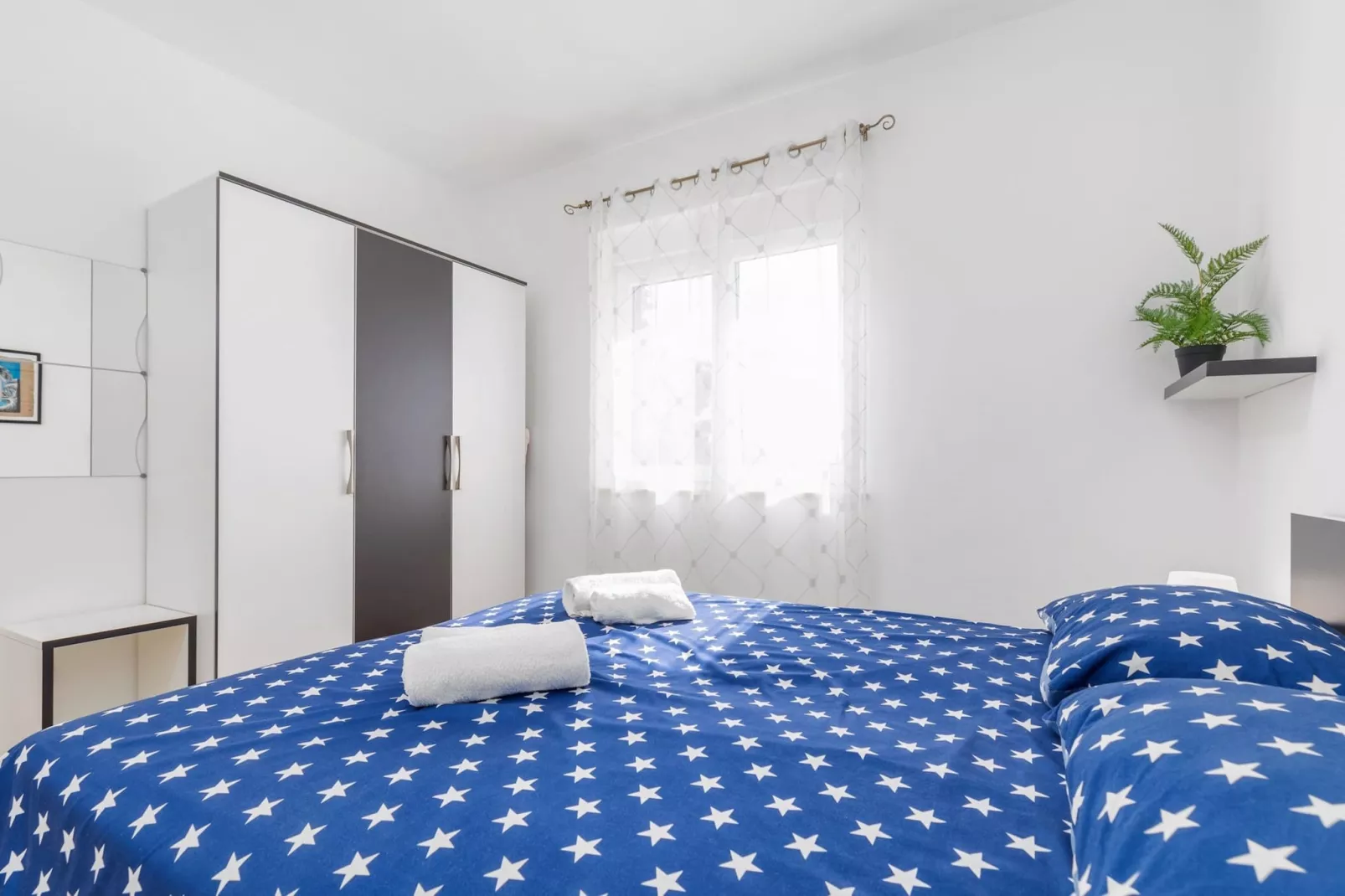 Sabi Relax Zone Apartment - Private Pool & Jacuzzi-Slaapkamer