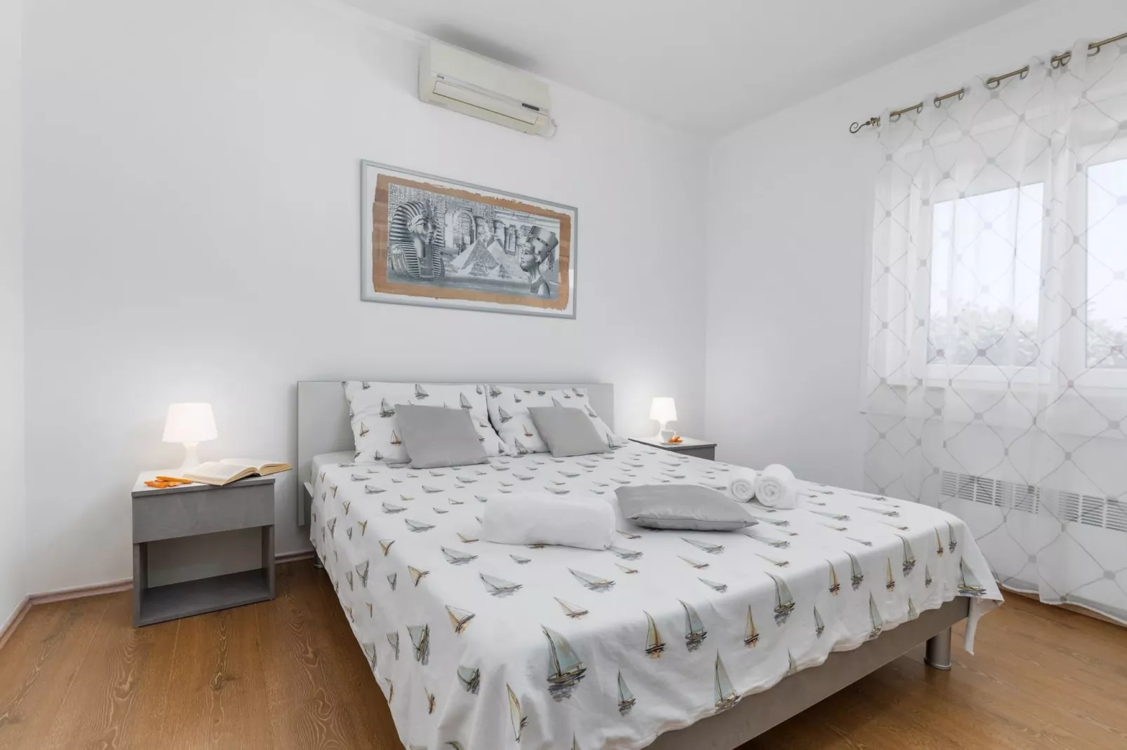 Sabi Relax Zone Apartment - Private Pool & Jacuzzi-Slaapkamer
