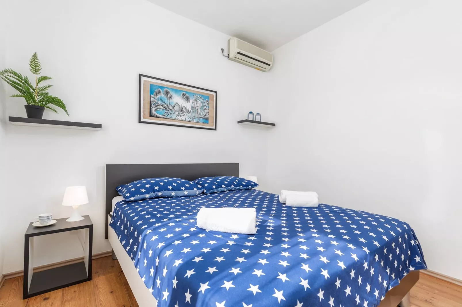Sabi Relax Zone Apartment - Private Pool & Jacuzzi-Slaapkamer