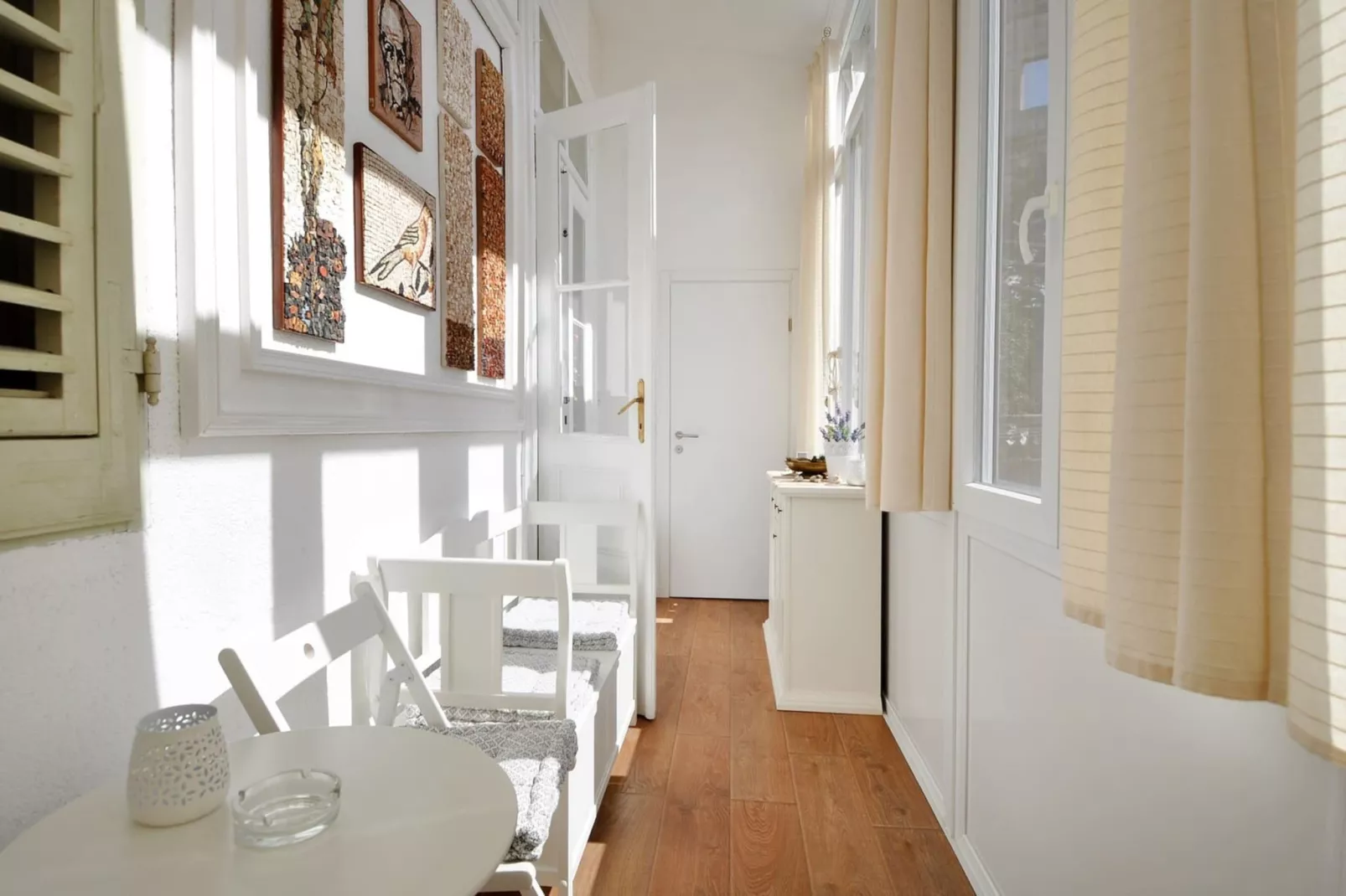 Amphitheater Art Apartment-Terrasbalkon