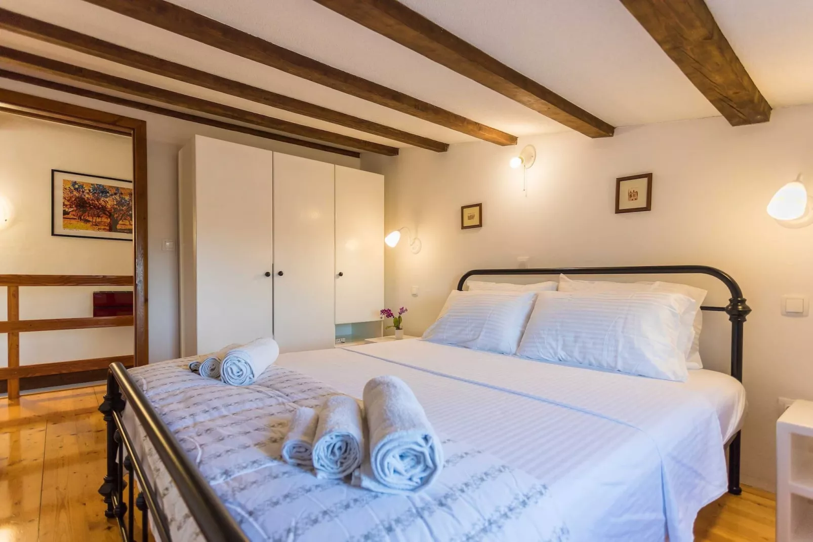 Casa Vala Romana - Big Garden, Jacuzzi, Free Bikes-Slaapkamer