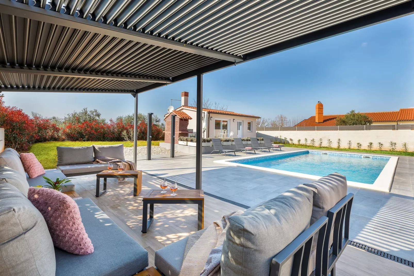 Villa Berg II - Pool, Game Room, Trampoline-Zwembad