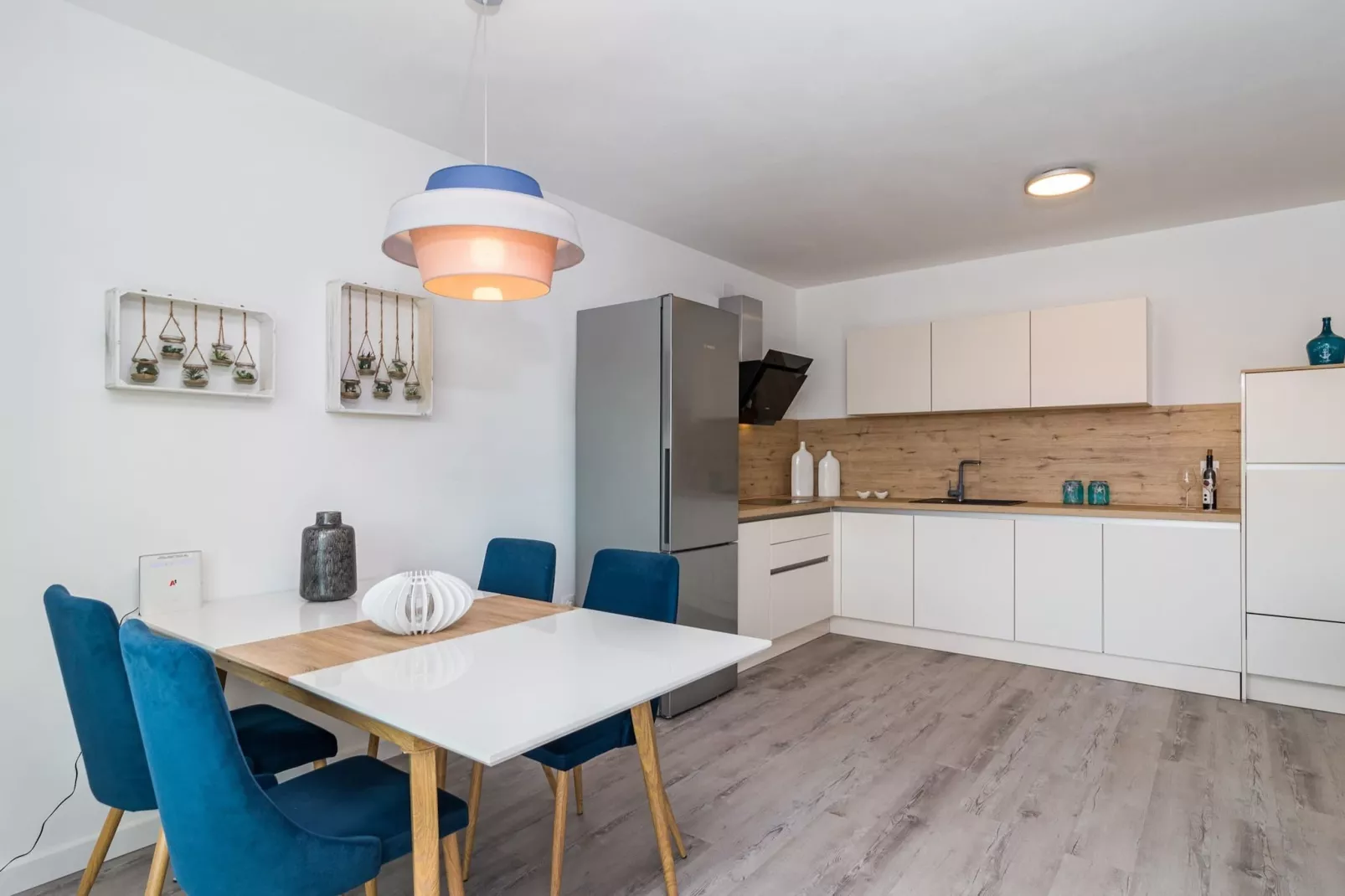 Pool Apartment Sax with Sea View (Private Pool)-Keuken