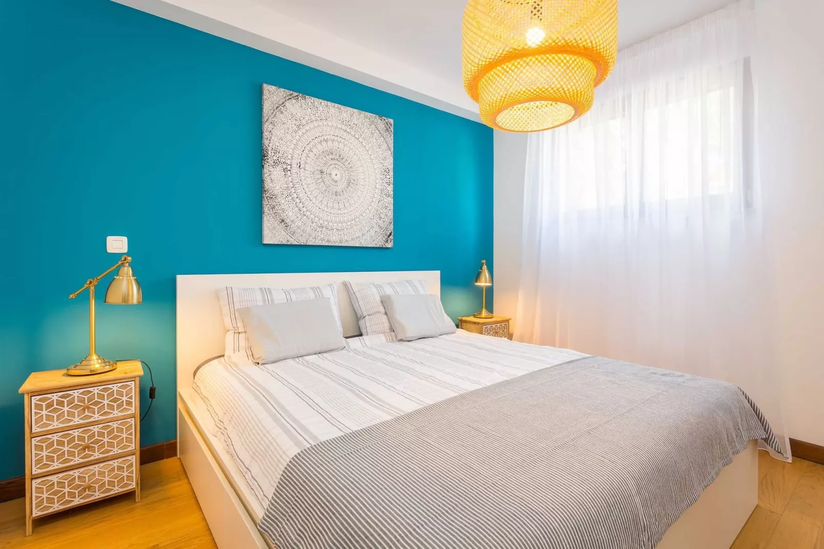 Cesare 1 - Modern Apartment with Shared Pool-Slaapkamer