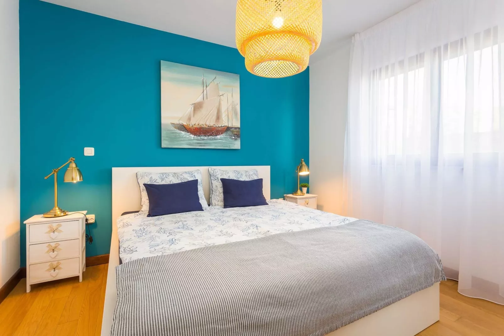 Cesare 1 - Modern Apartment with Shared Pool-Slaapkamer