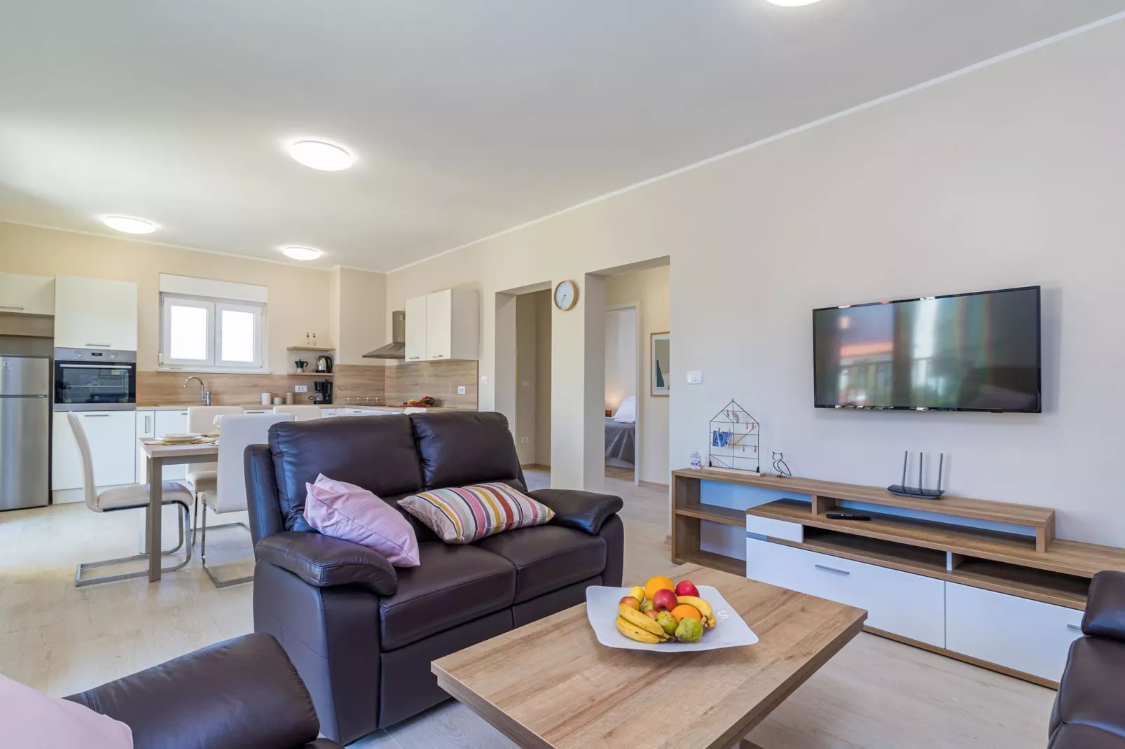 Modern, Elegant Apartment Anna (Rosemary)-Woonkamer