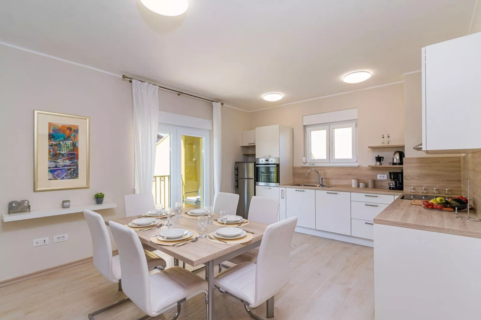 Modern, Elegant Apartment Anna (Rosemary)-Keuken