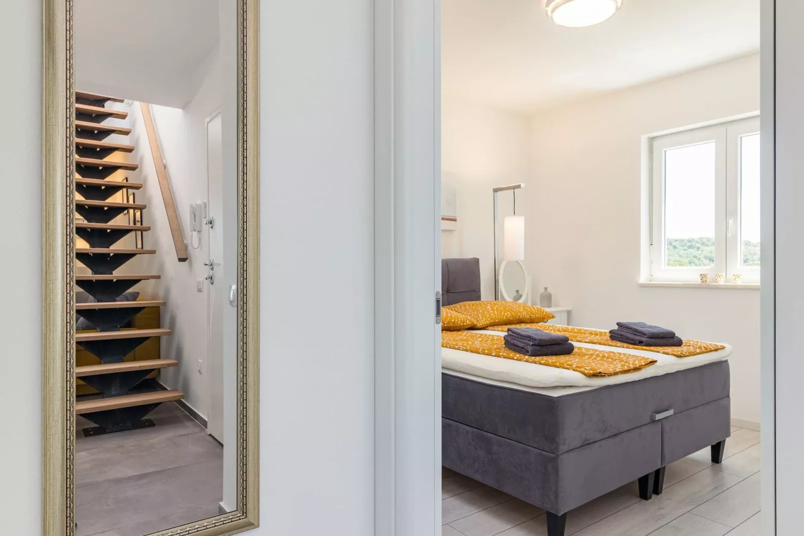 Penthouse Sax with Sea View-Overloop