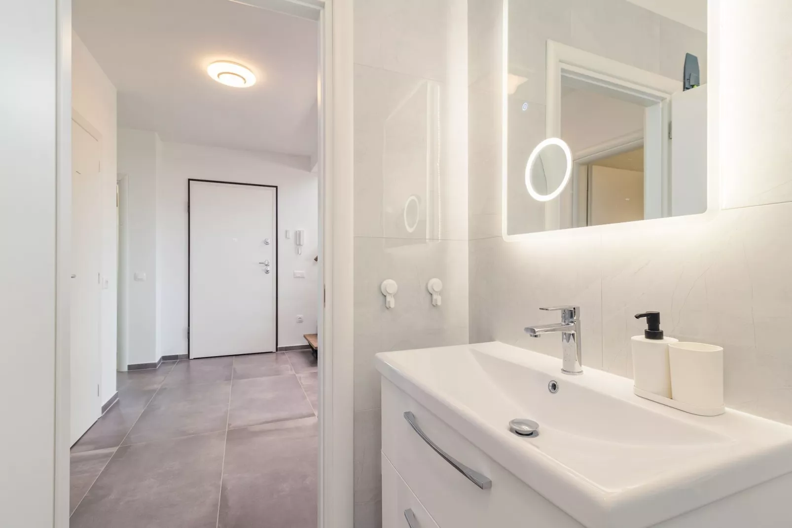 Penthouse Sax with Sea View-Badkamer