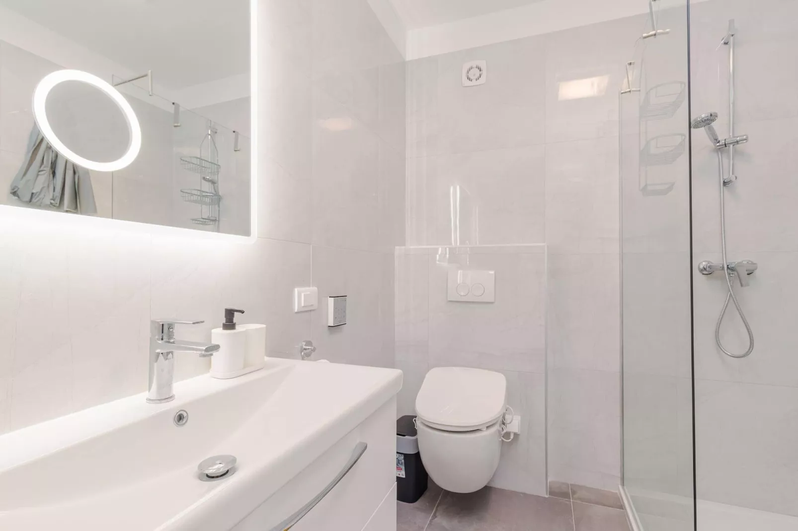 Penthouse Sax with Sea View-Badkamer
