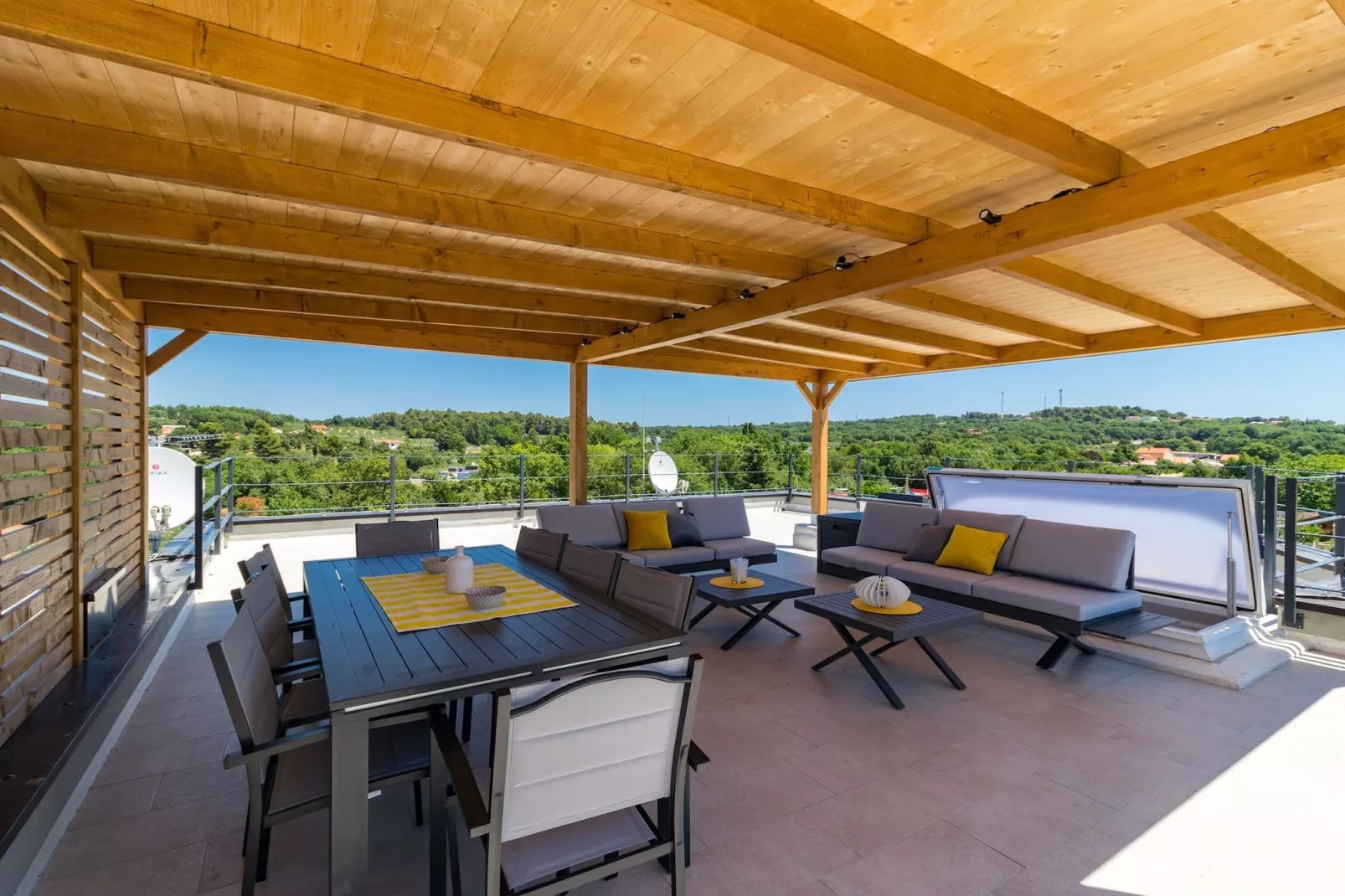 Penthouse Sax with Sea View-Terrasbalkon