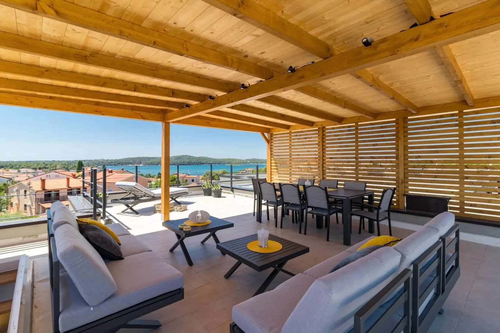 Penthouse Sax with Sea View-Terrasbalkon
