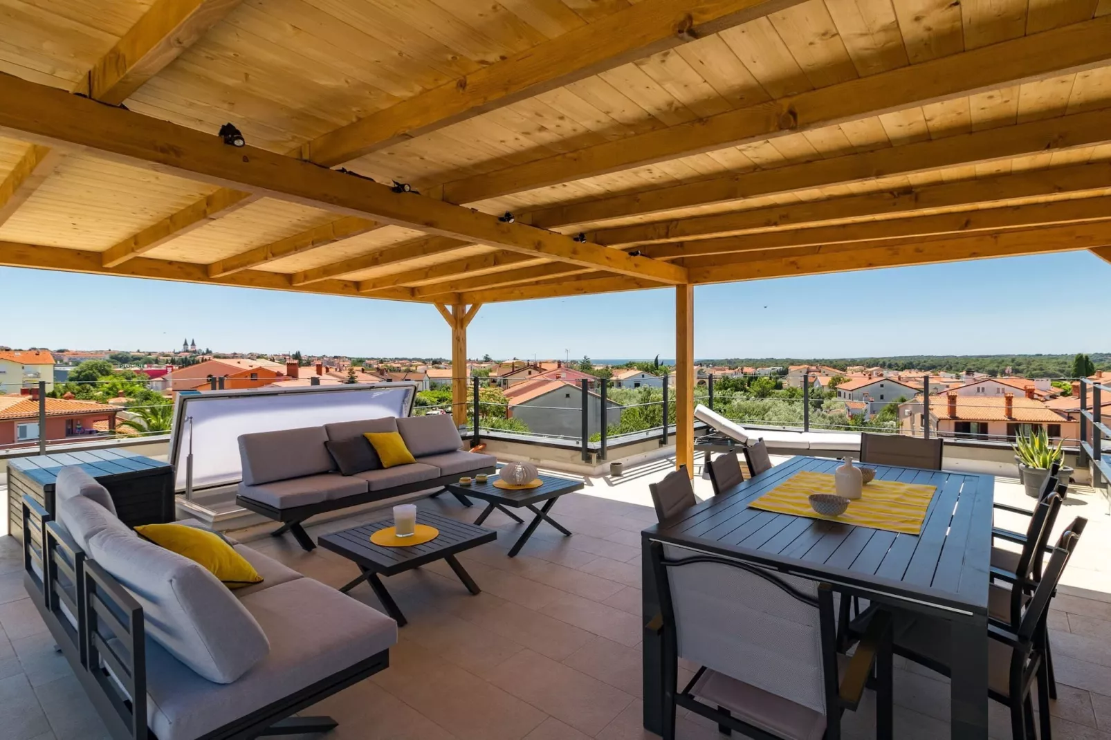 Penthouse Sax with Sea View-Terrasbalkon