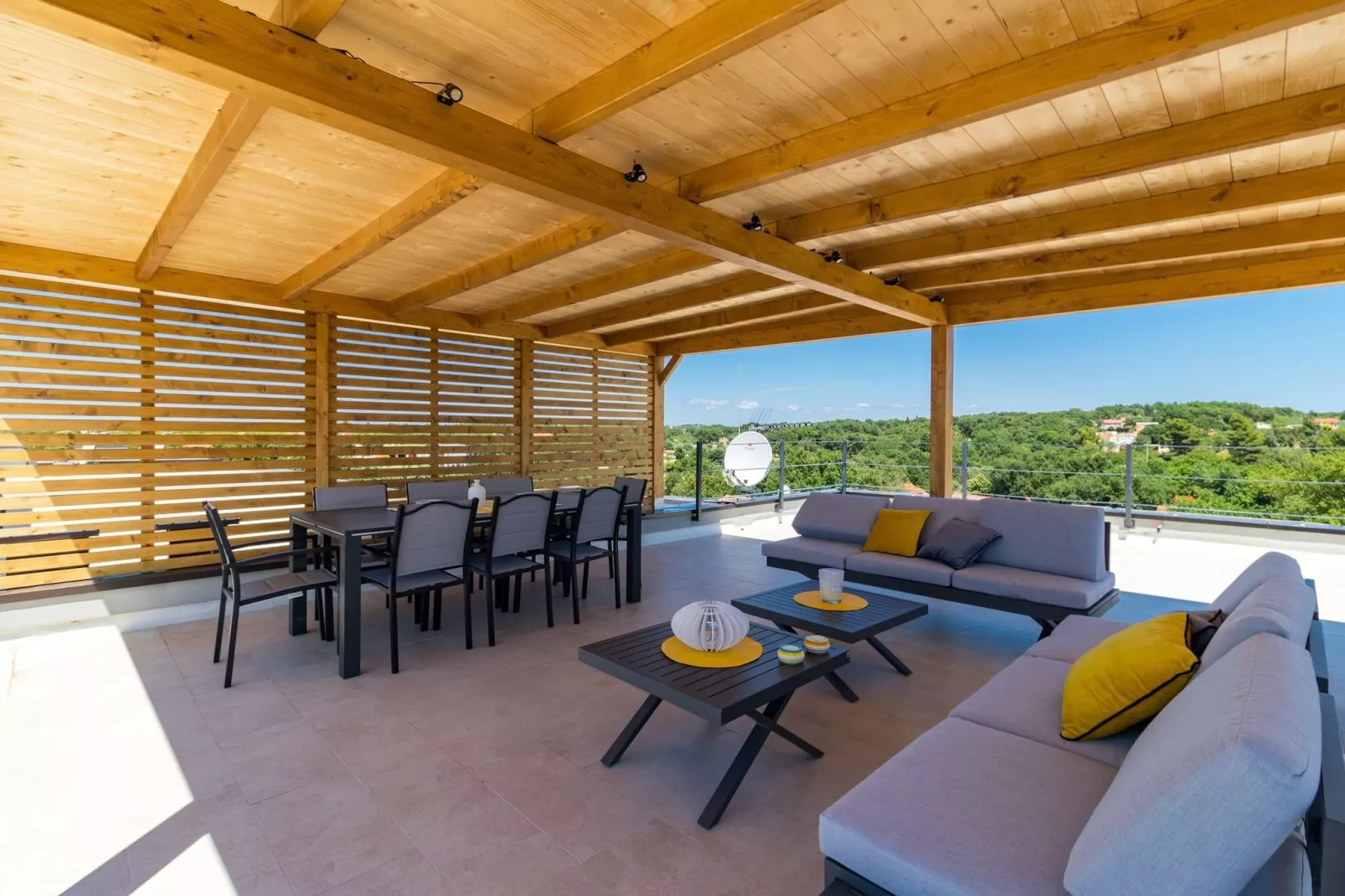 Penthouse Sax with Sea View-Terrasbalkon