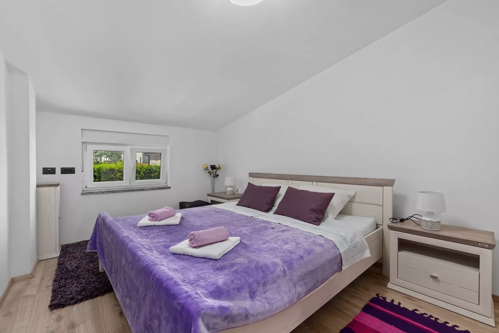 Holiday Home Sea - Beautiful Garden, Sea View-Slaapkamer