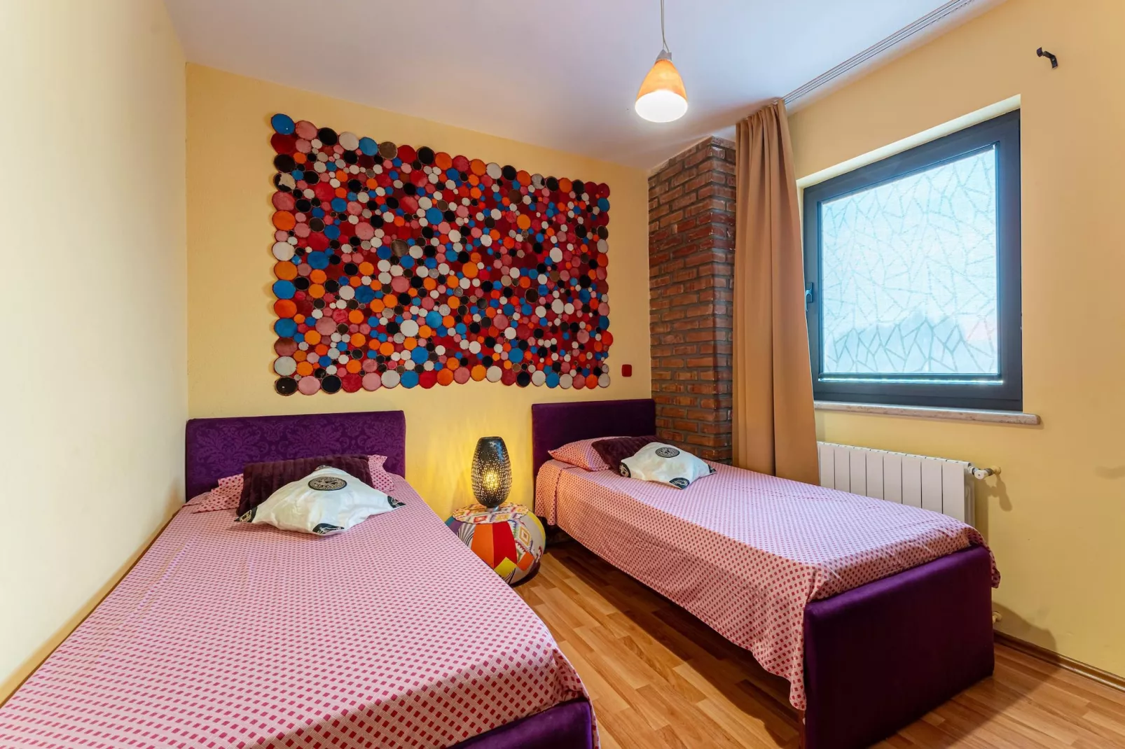 Oliveto - Apt. Sole with Sea View-Slaapkamer