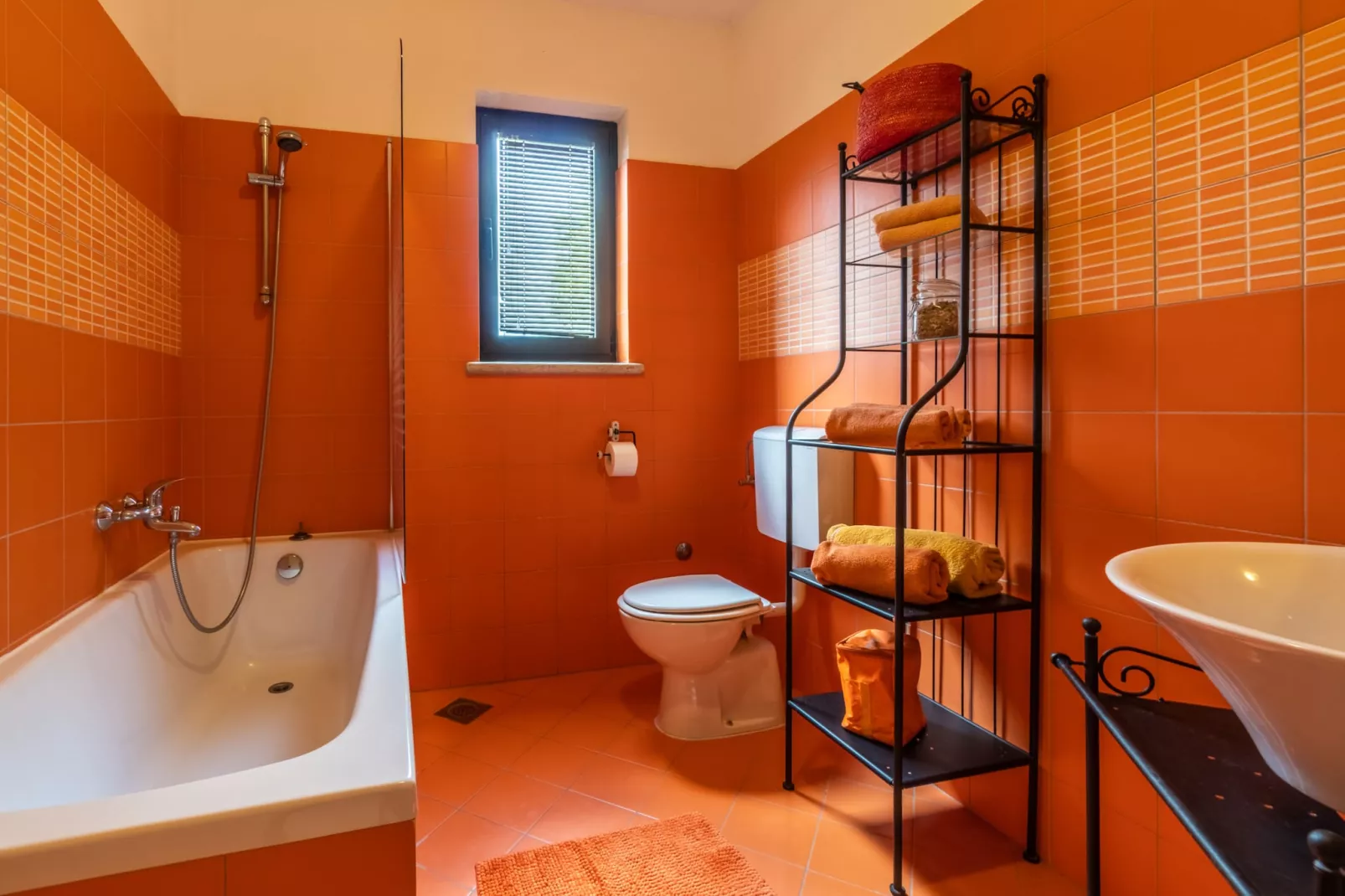 Oliveto - Apt. Sole with Sea View-Badkamer