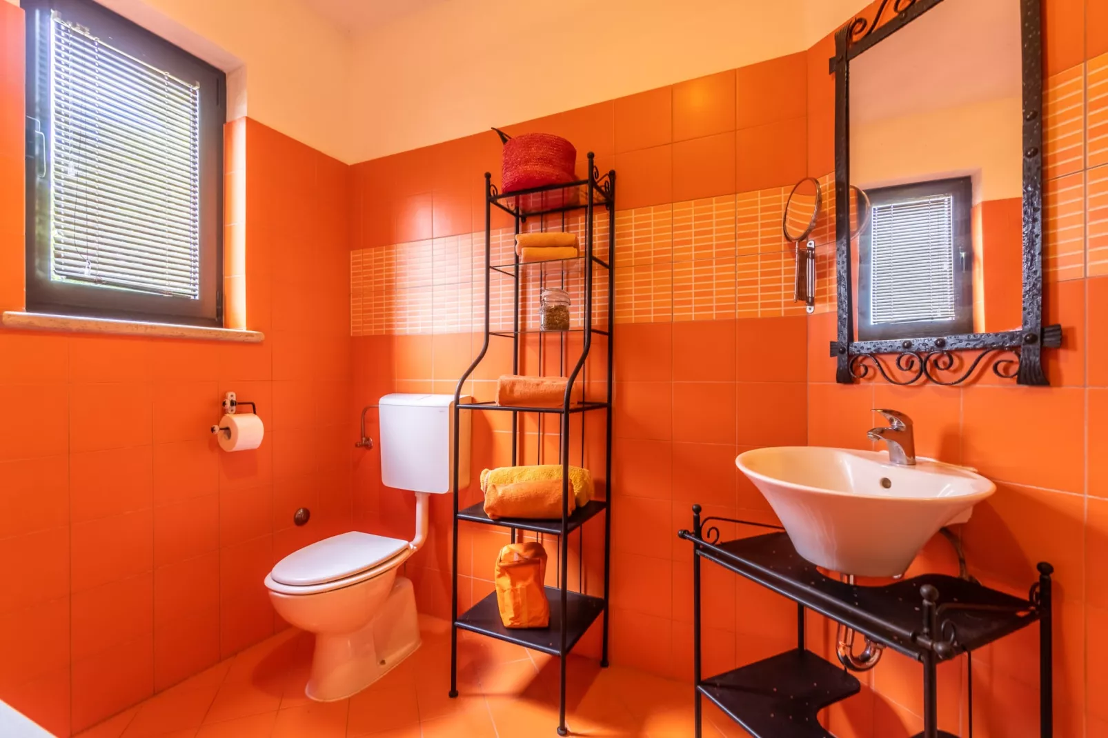 Oliveto - Apt. Sole with Sea View-Badkamer