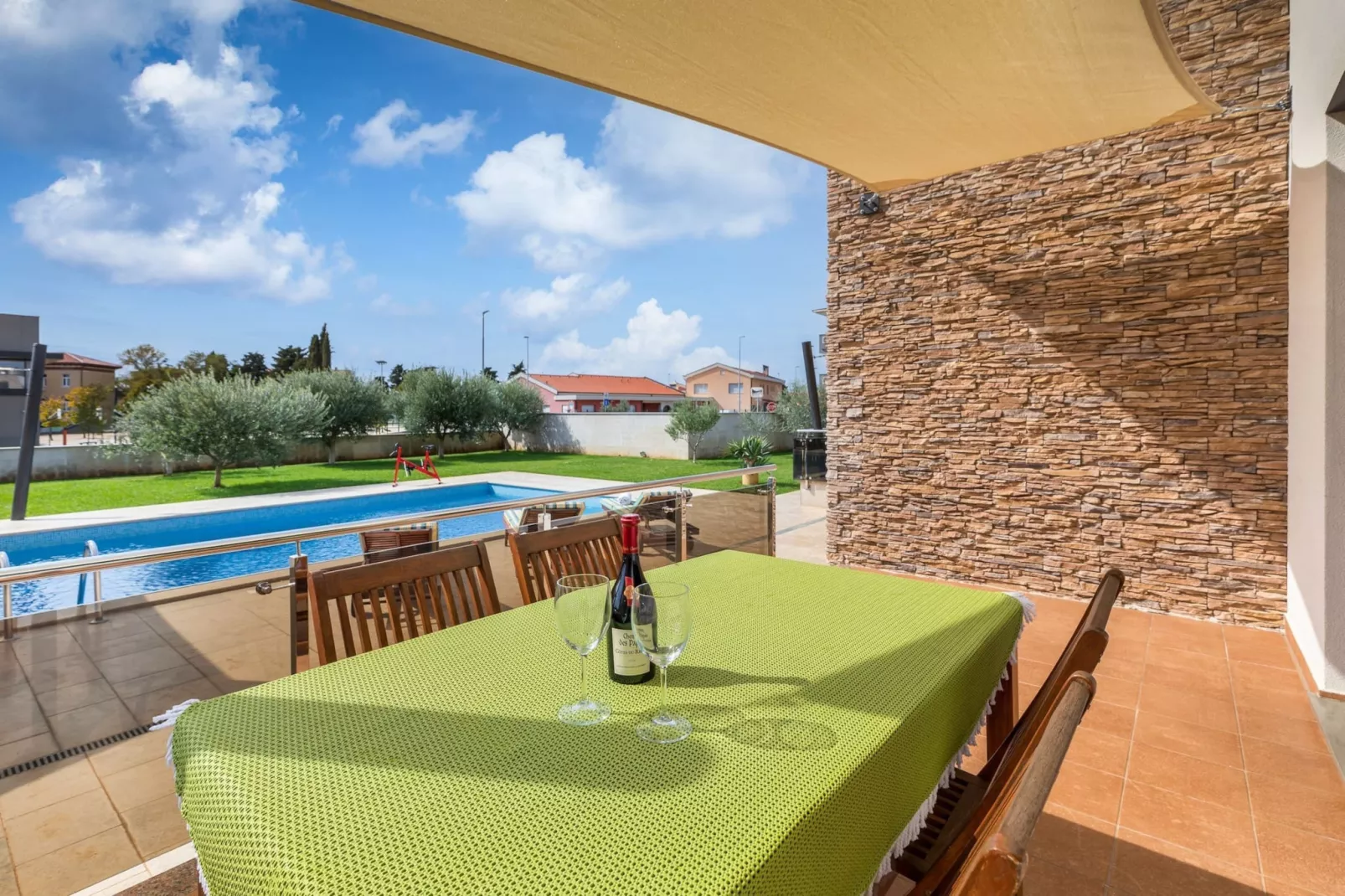 Villa Gigetto with Private Pool and Big Garden-Terras