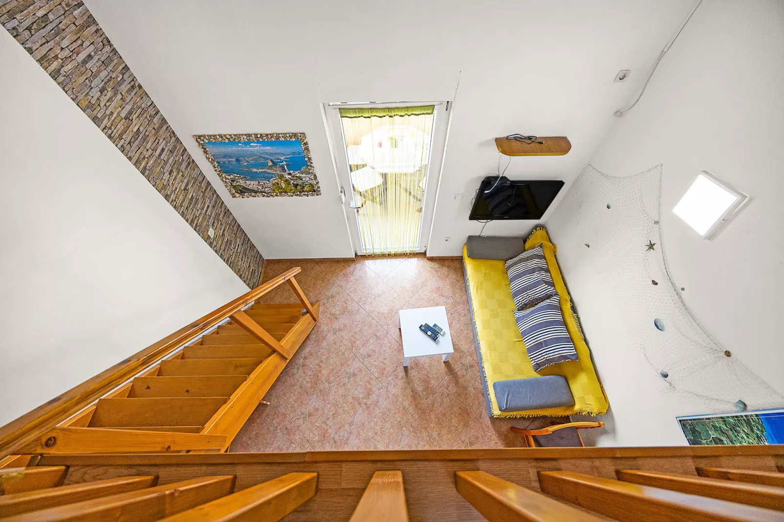 Mijic Studio 2 - 250 m to the Beach-Woonkamer