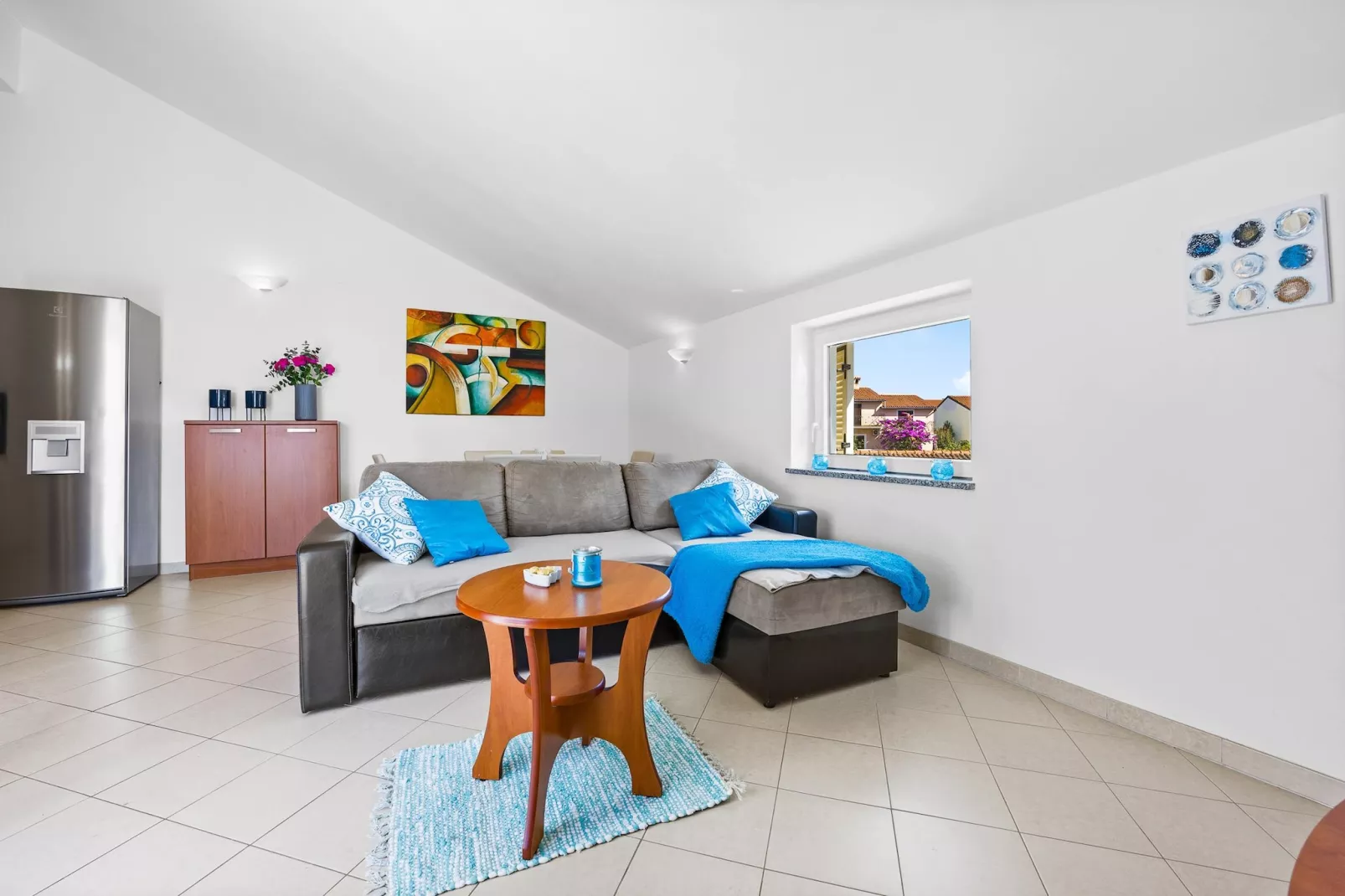 Apartment Katja-Woonkamer
