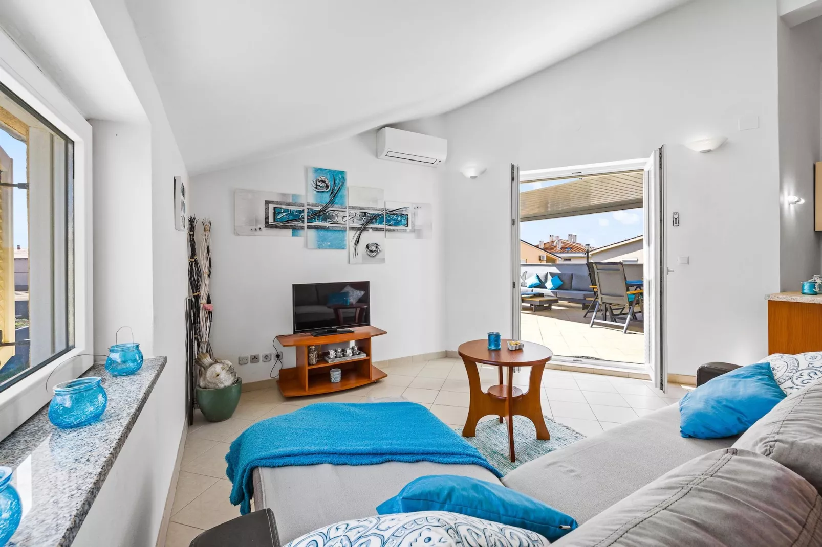 Apartment Katja-Woonkamer