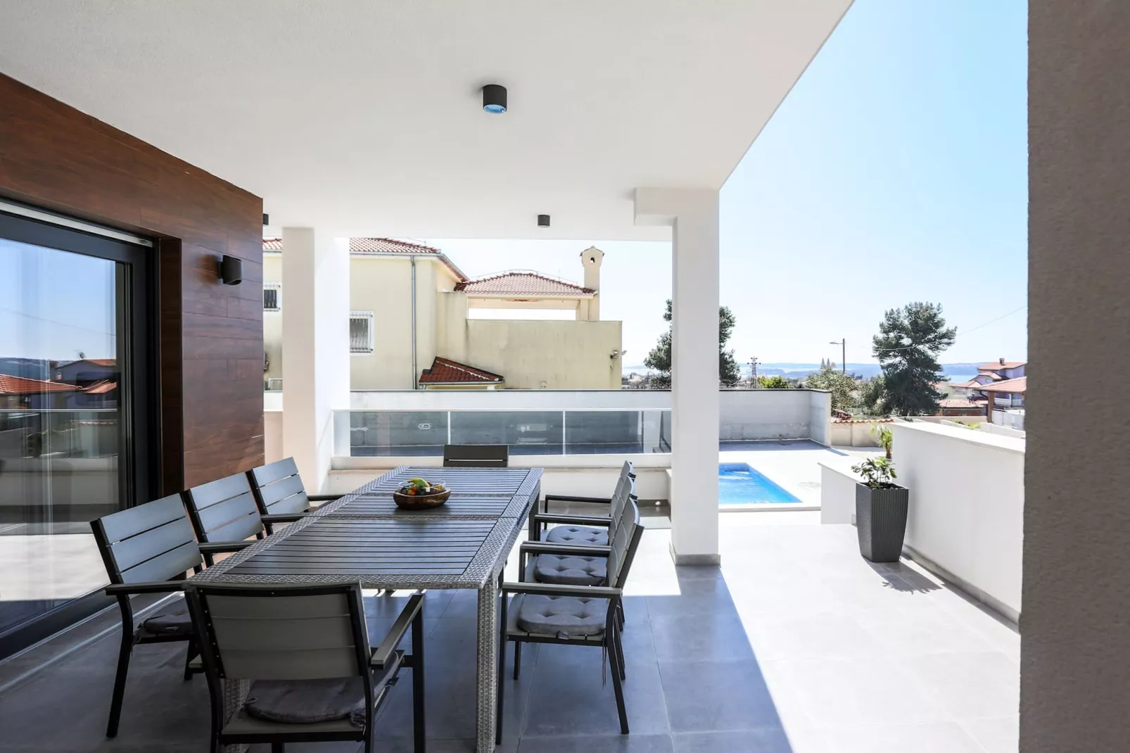 Villa Histra - Private Pool, Sea View, 5 Bedrooms-Terras