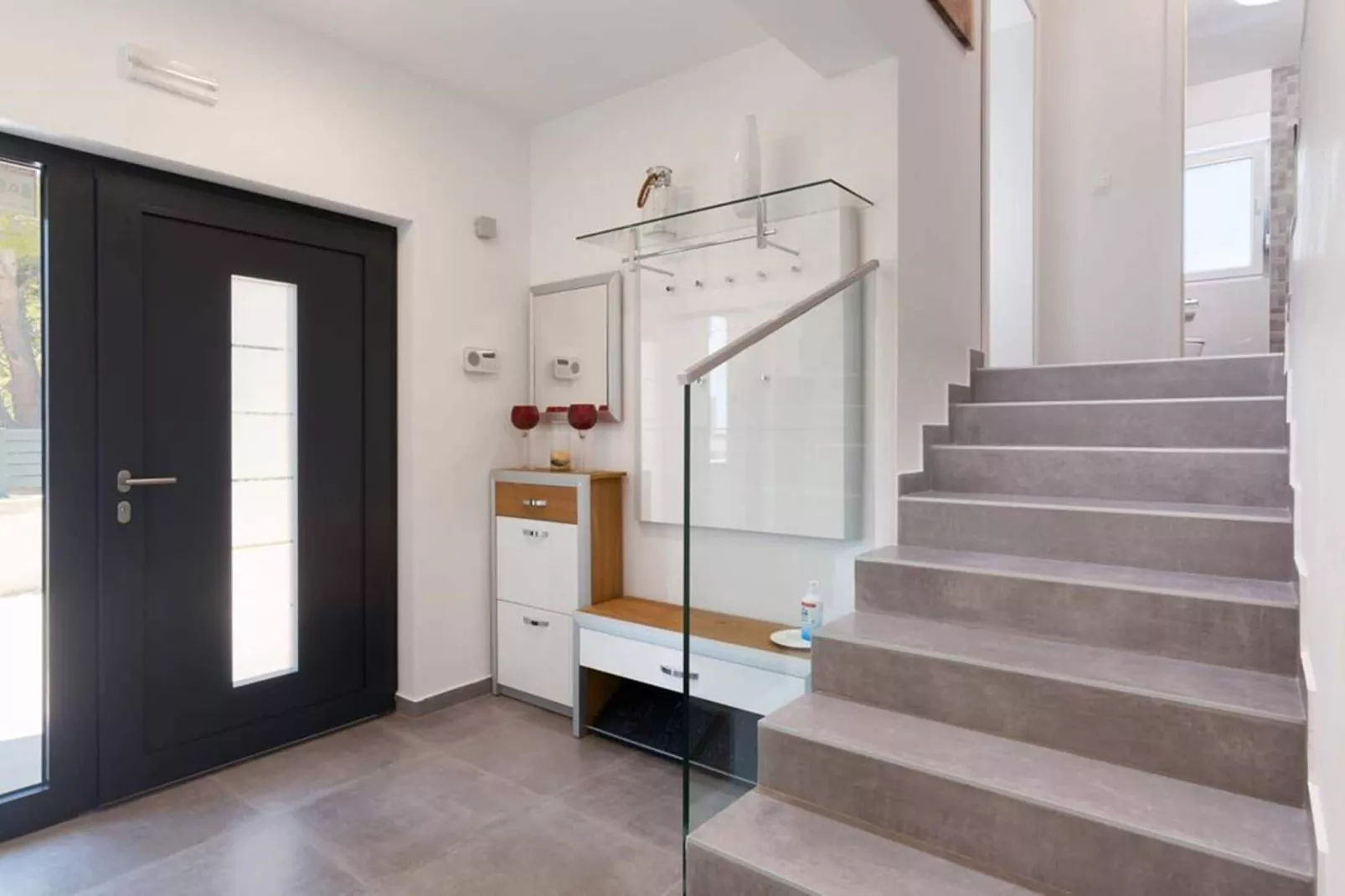 Villa Histra - Private Pool, Sea View, 5 Bedrooms-Hal-ontvangst