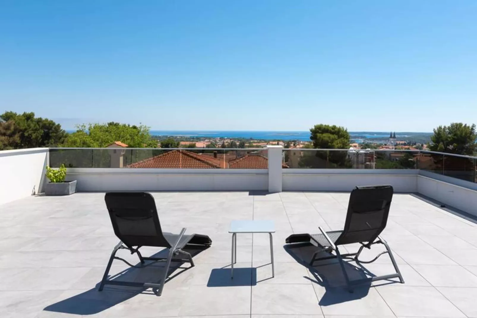 Villa Histra - Private Pool, Sea View, 5 Bedrooms-Terras